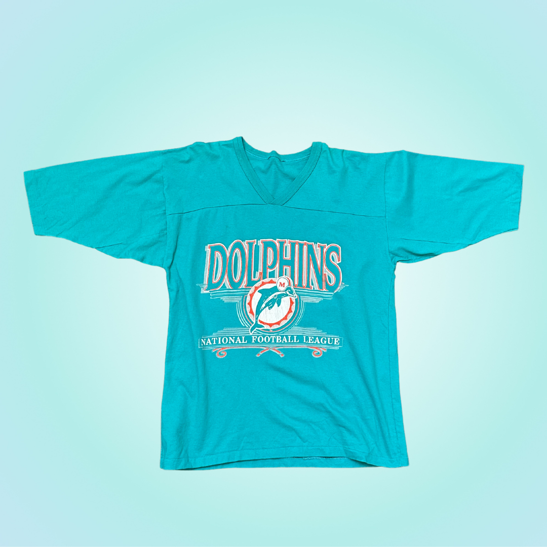 Miami Dolphins Football Quarter Sleeve