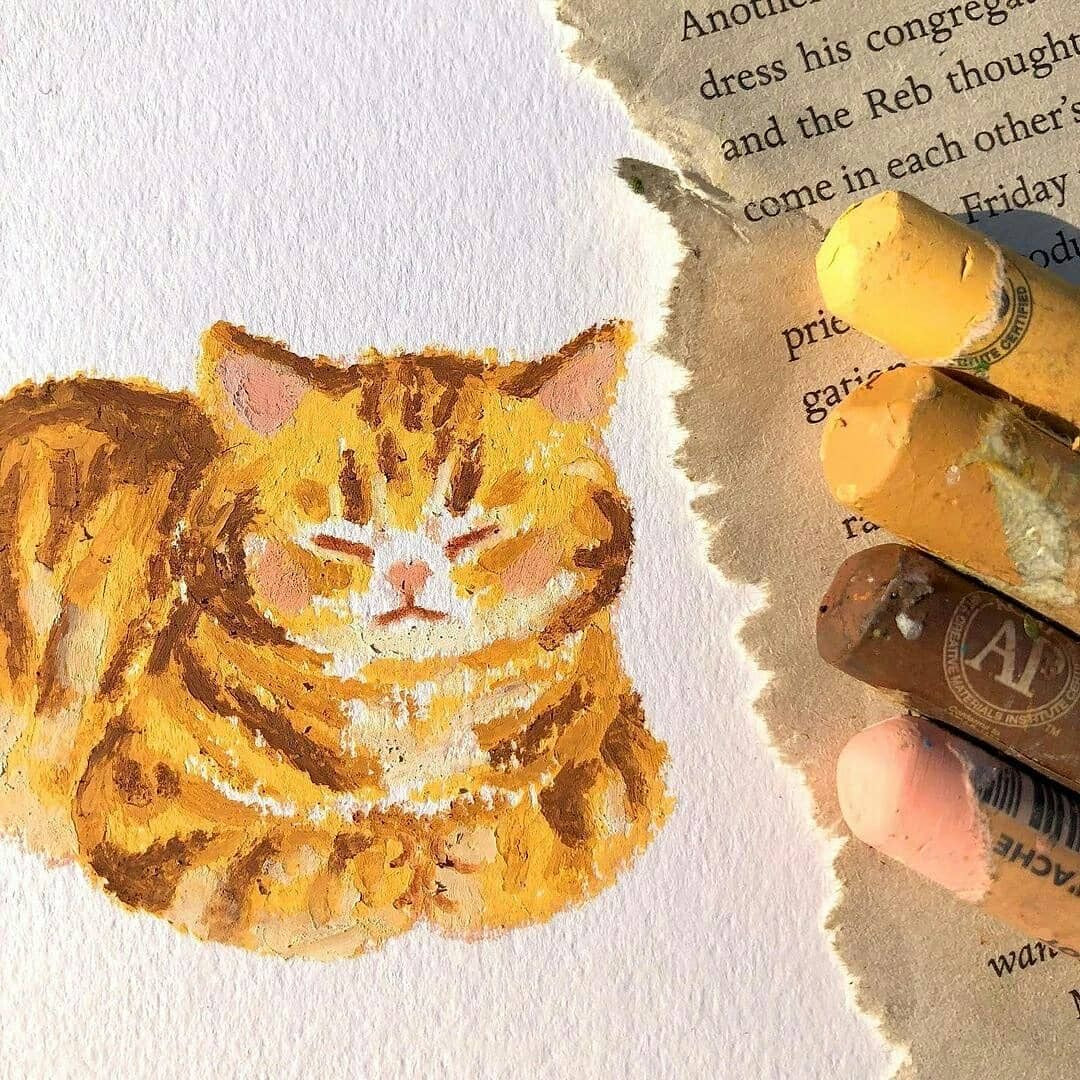 8/10 OIL PASTELS
