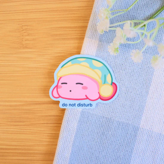 Do Not Disturb Kirby Sticker