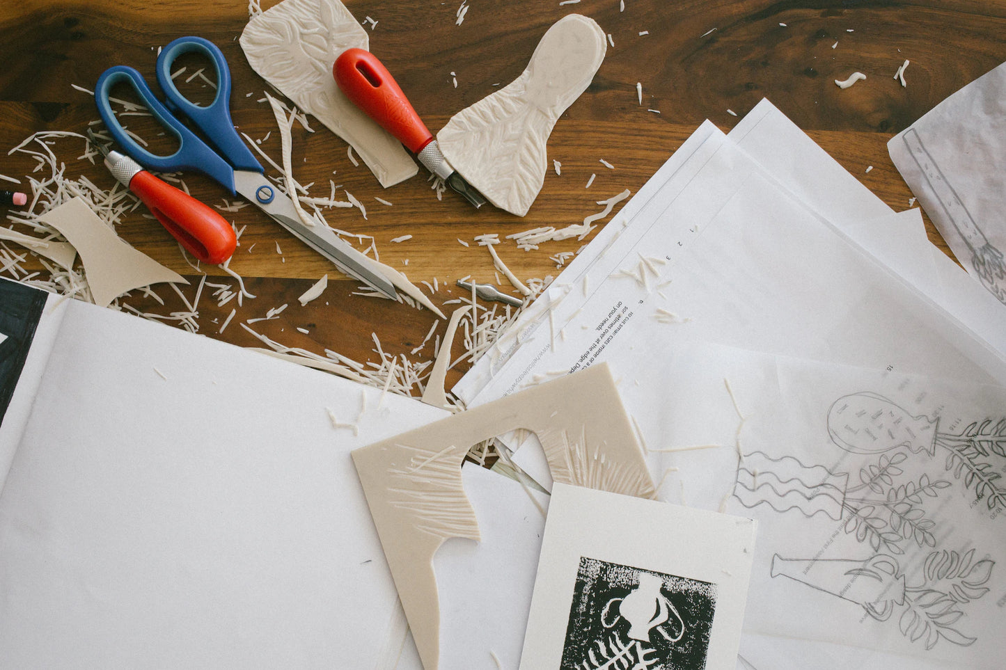 LINO BLOCK PRINTING WORKSHOP