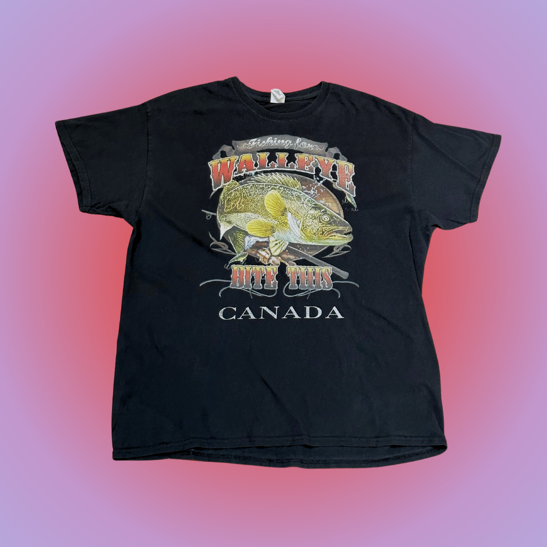 Walleye Bite This Canada T-Shirt