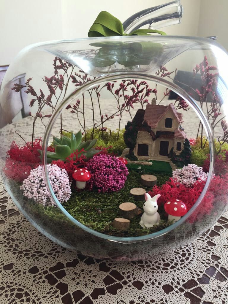4/4 FAIRY GARDEN TERRARIUM WORKSHOP