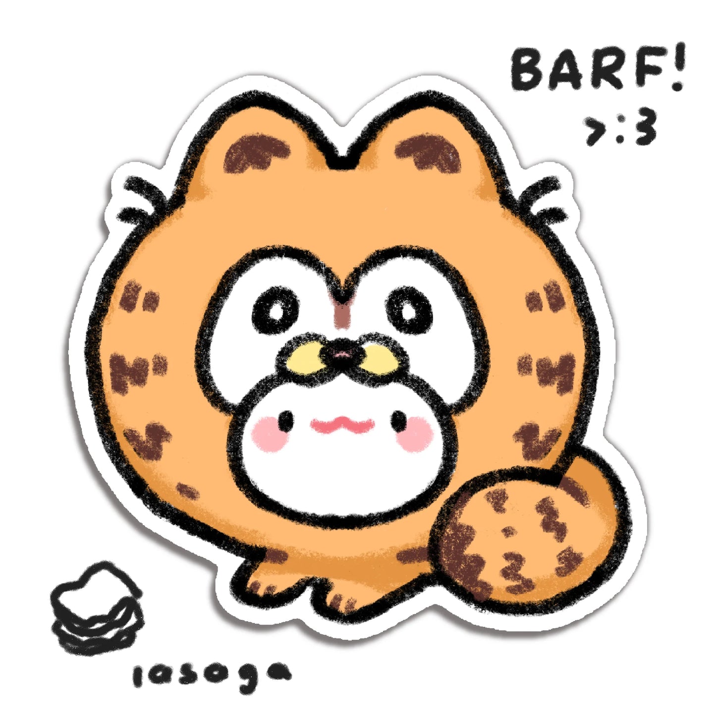 Bunhiry Garfield Sticker