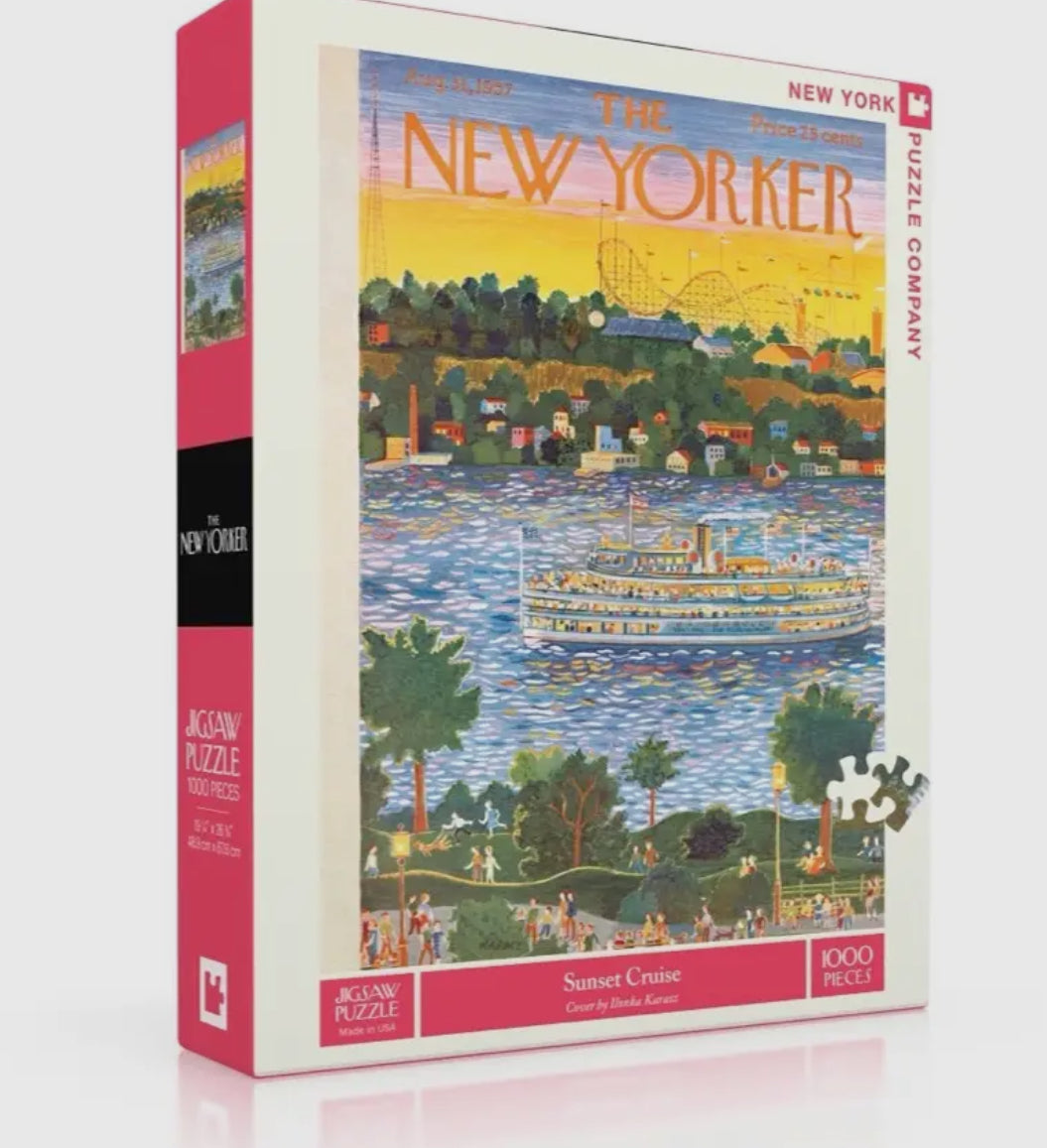 Sunset Cruise 1000 Piece Puzzle