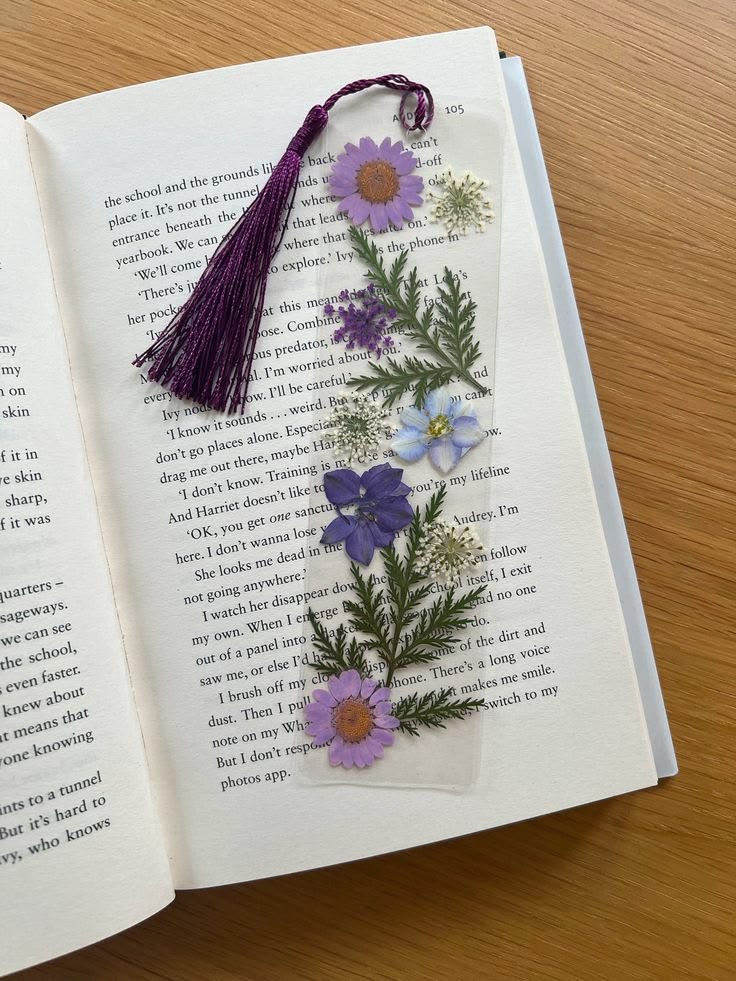 5/3 DIY PRESSED FLOWERS BOOKMARK WORKSHOP