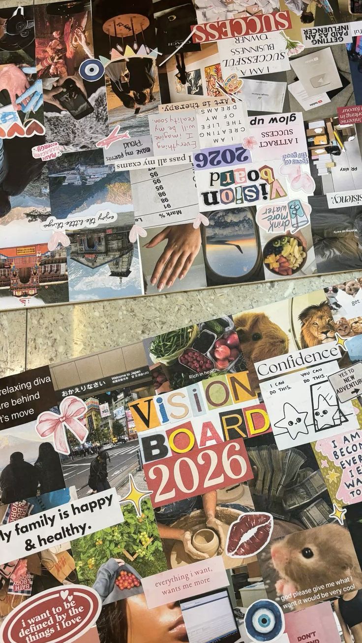 8/24 VISION BOARD COLLAGE WORKSHOP