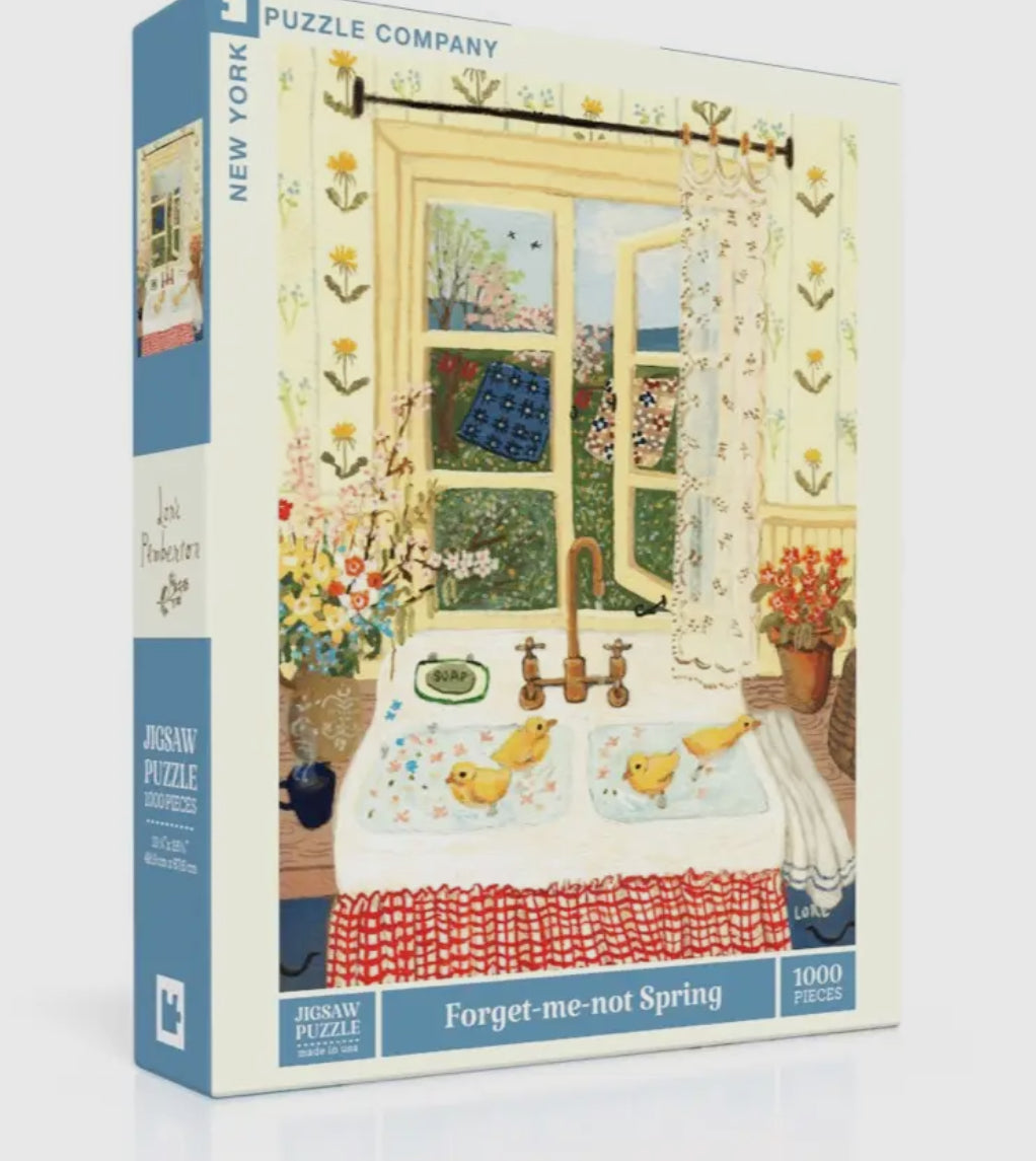 Forget Me Not Spring 1000 Piece Puzzle