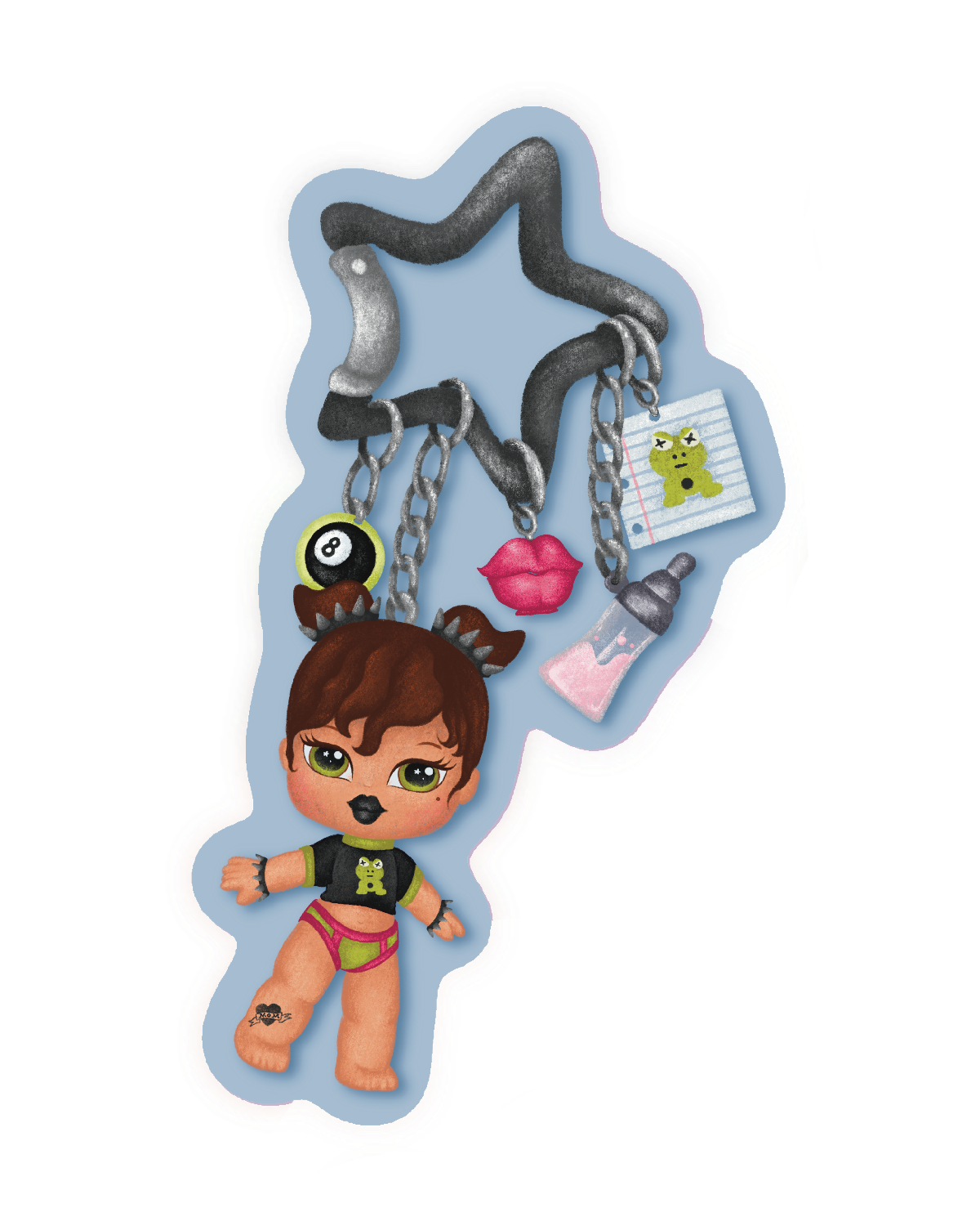 BRATEE GIRLS: YASEE Sticker