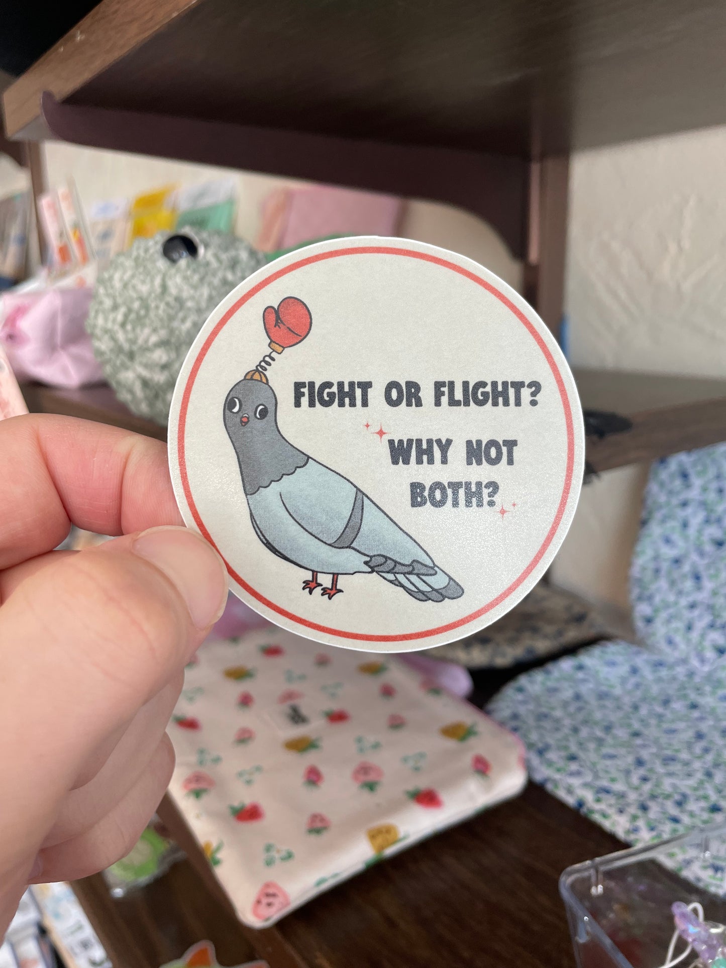 Fight or Flight Sticker