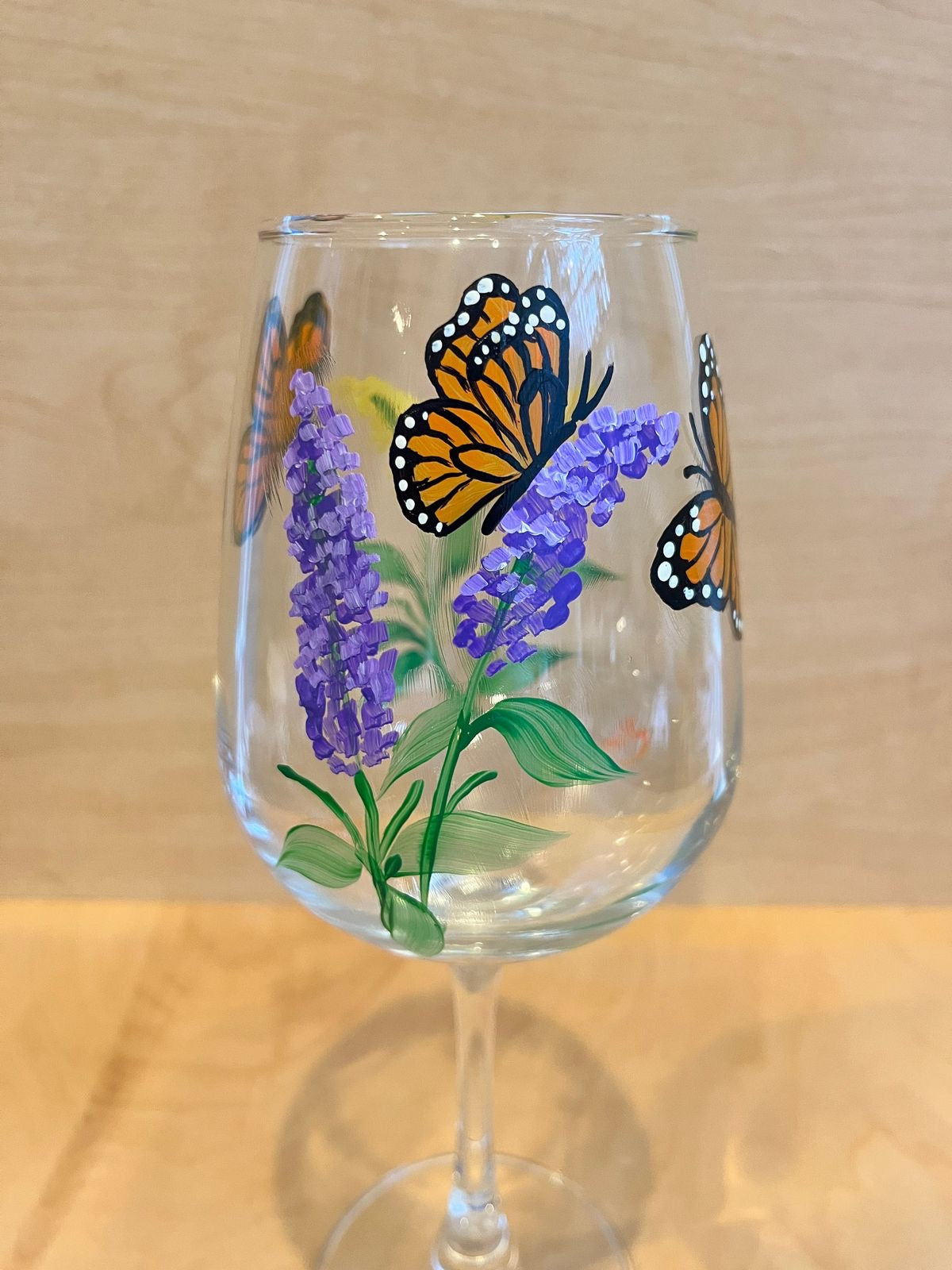 (4/18) PAINT YOUR OWN WINE GLASS WORKSHOP