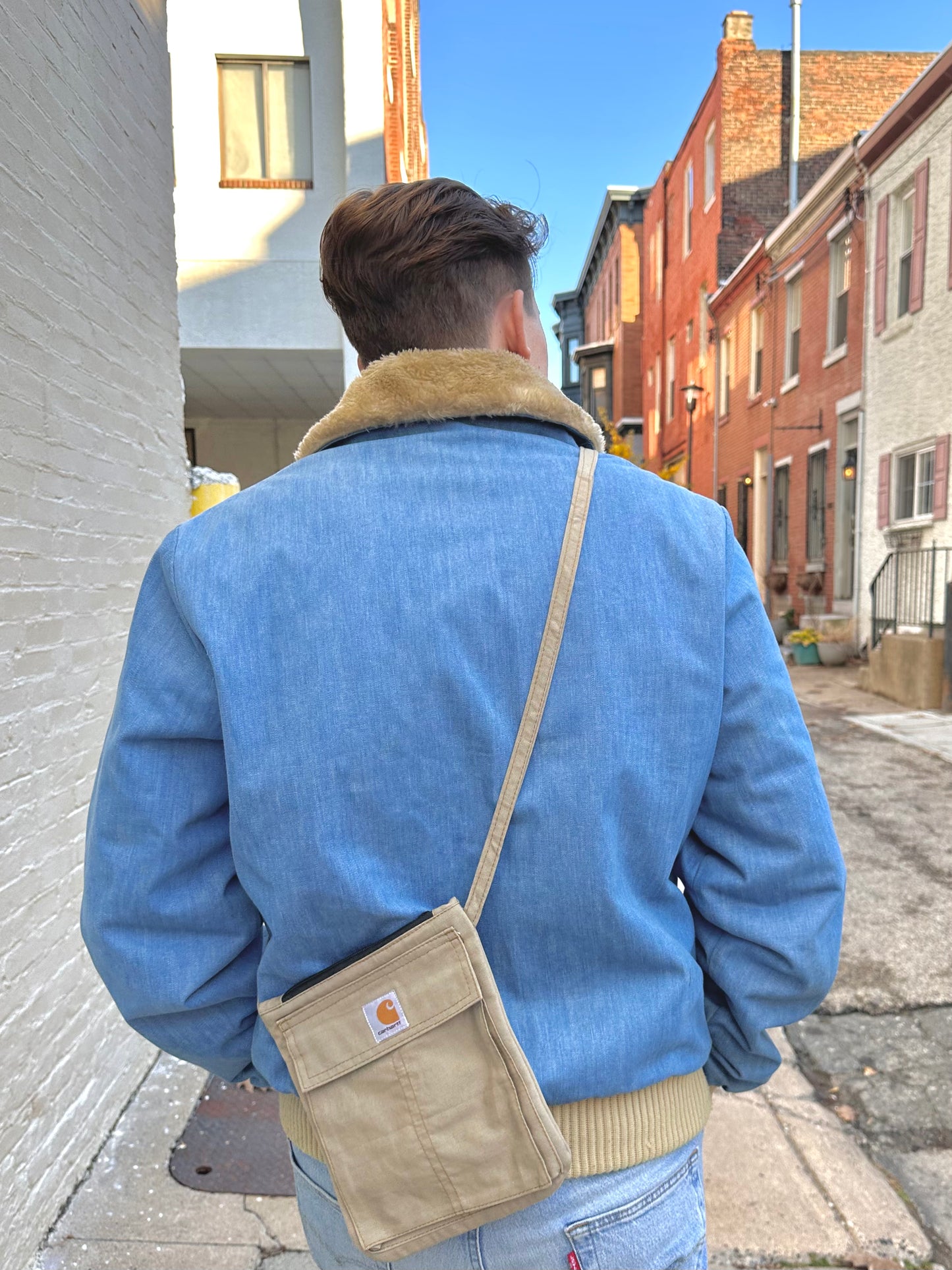 Cream Colored Crossbody Bag