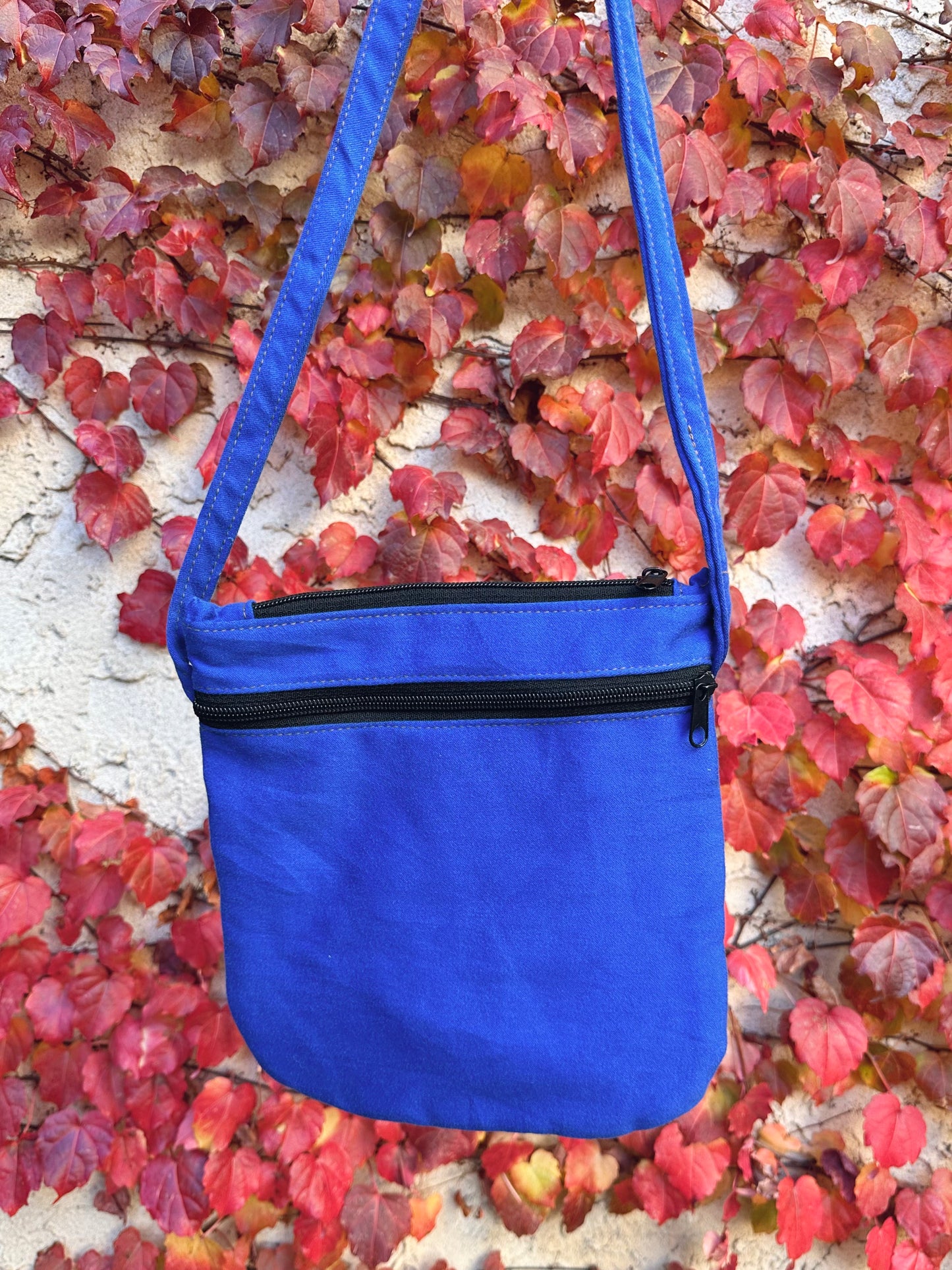 Bright Blue Crossbody Bag