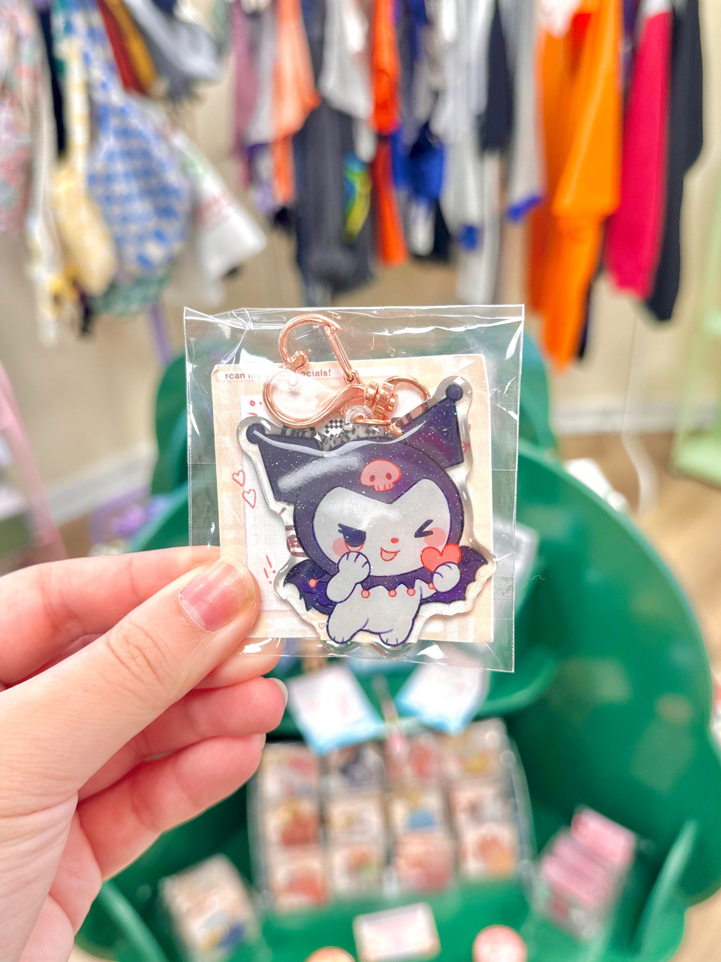 Kuromi Keychain