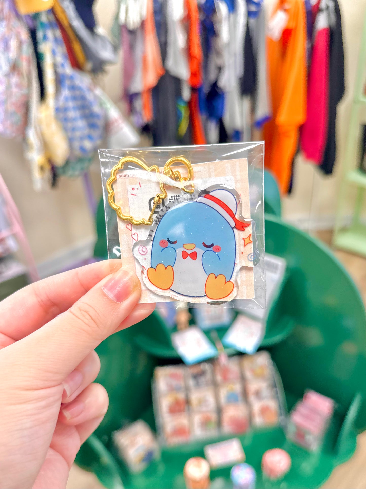 Tuxedo Sam Keychain