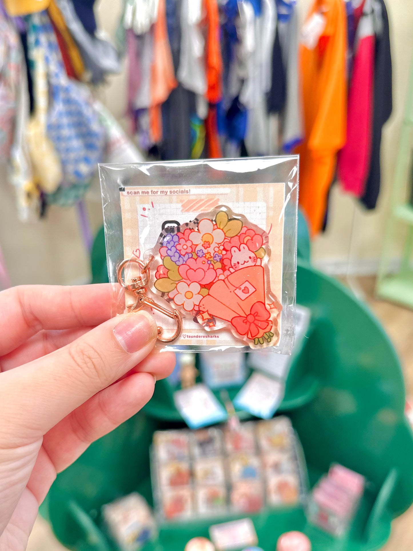 Bouquet Keychain