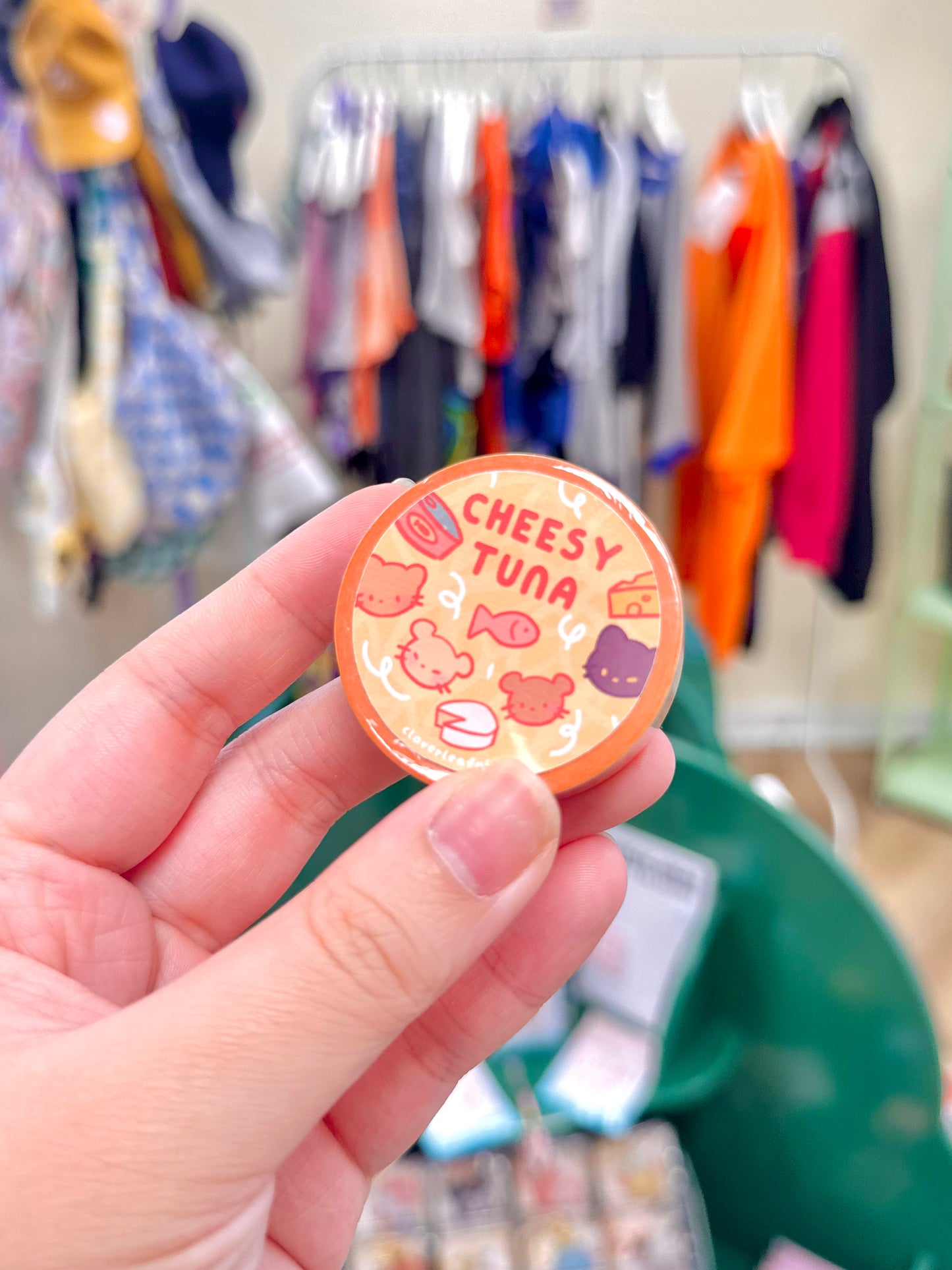 Cheesy Tuna Washi Tape