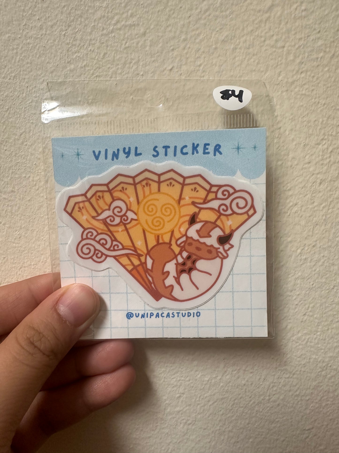 Item 14 - Avatar Stickers (Air nation)