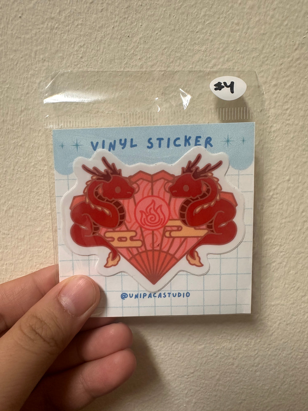 Item 13 - Avatar Stickers (Fire nation)