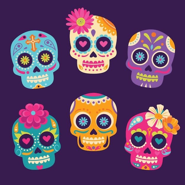 SKULL PAINTING