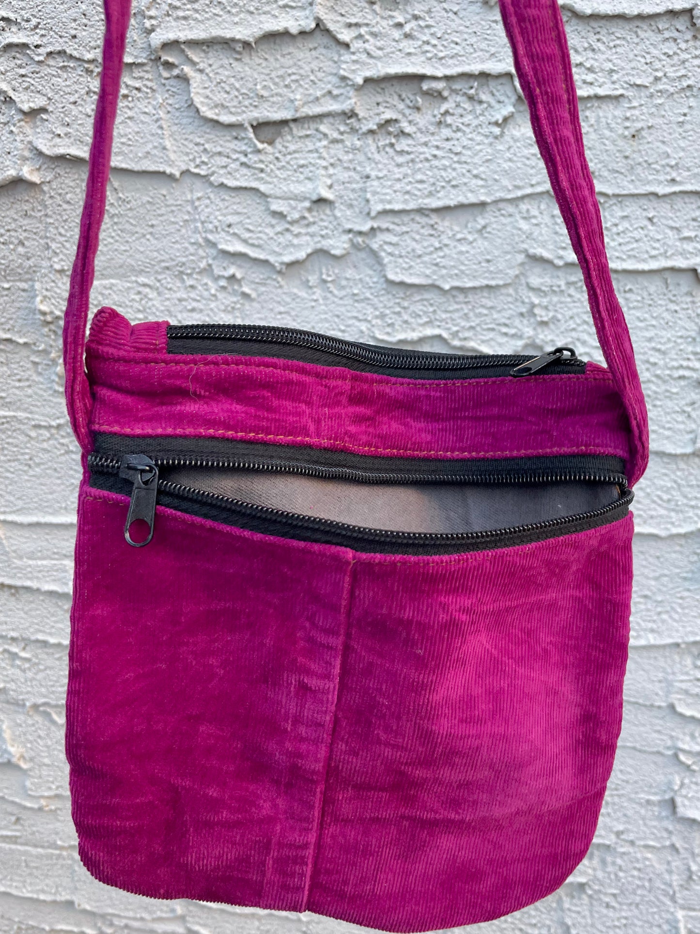 Magenta Crossbody Bag