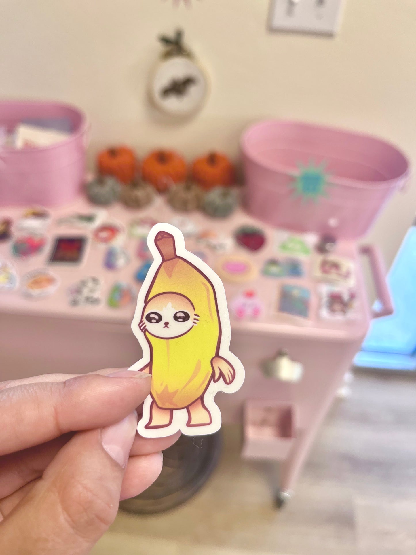 Fruit Cats Sticker