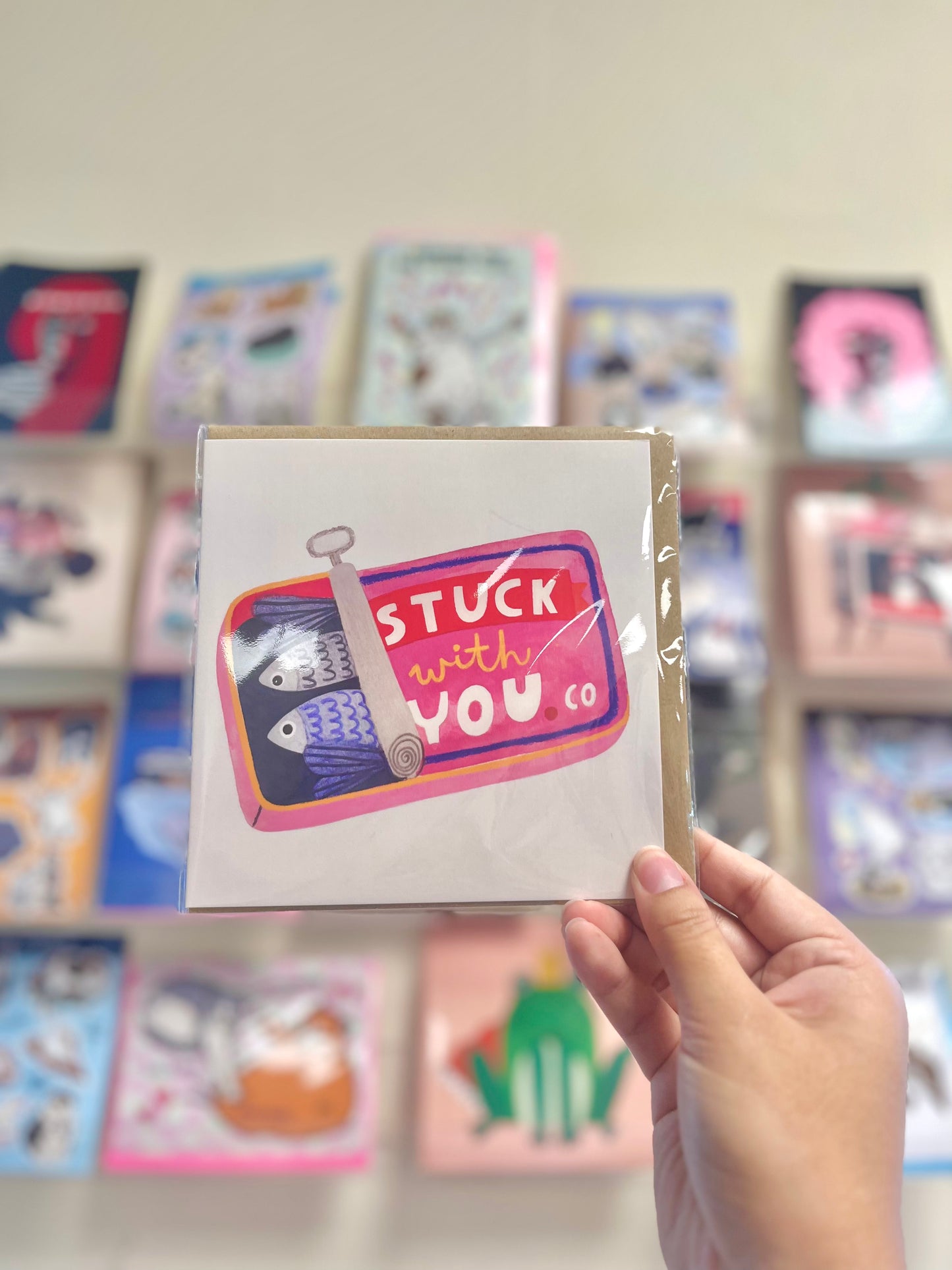 Stuck With You Sardine Card