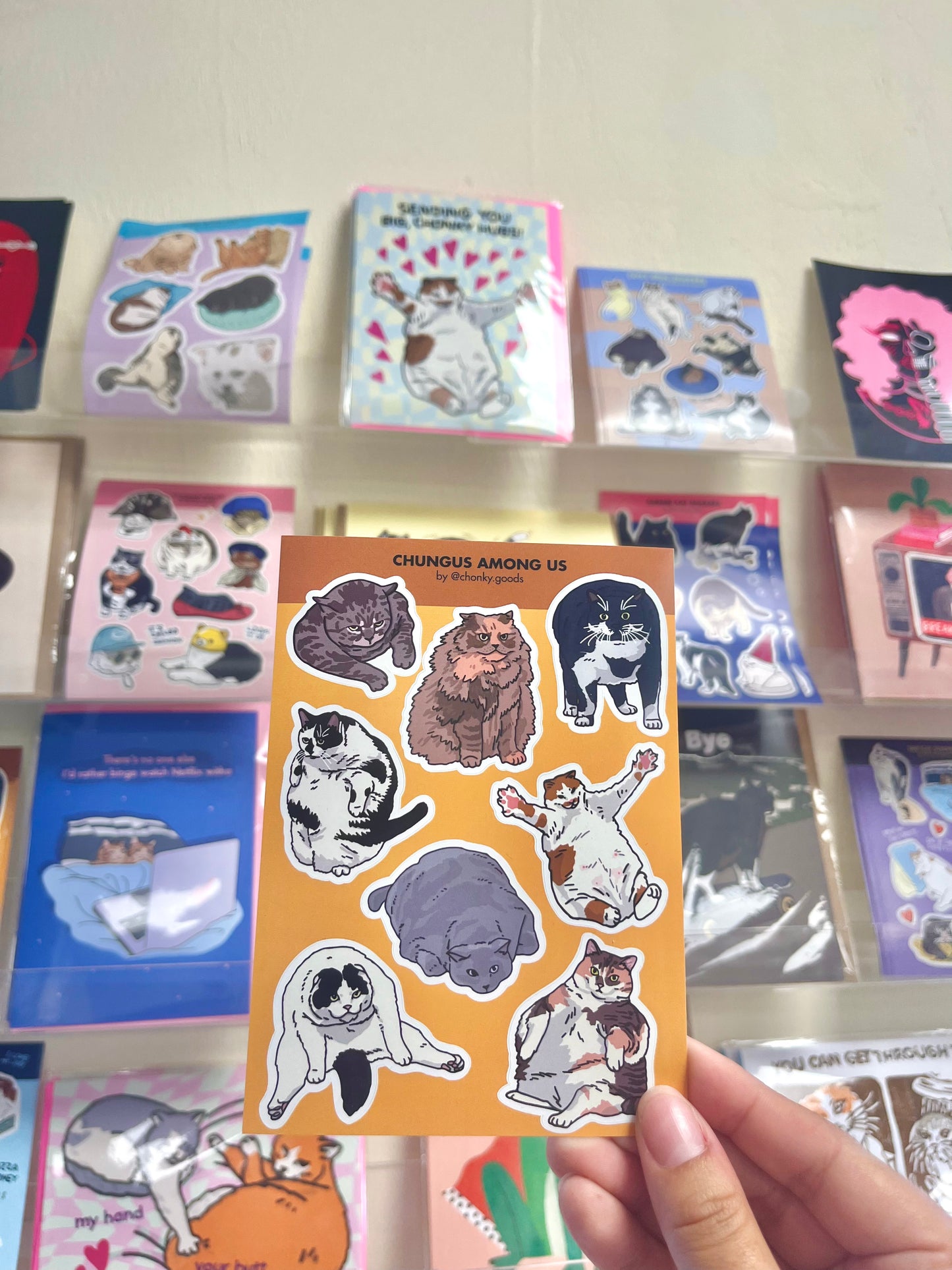 Chungus Among Us Sticker Sheet