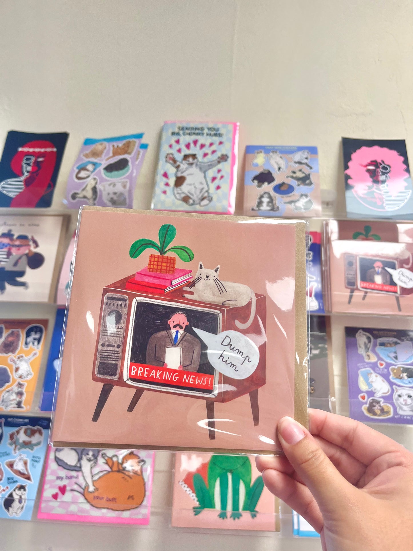 Breaking News: Dump Him! Card