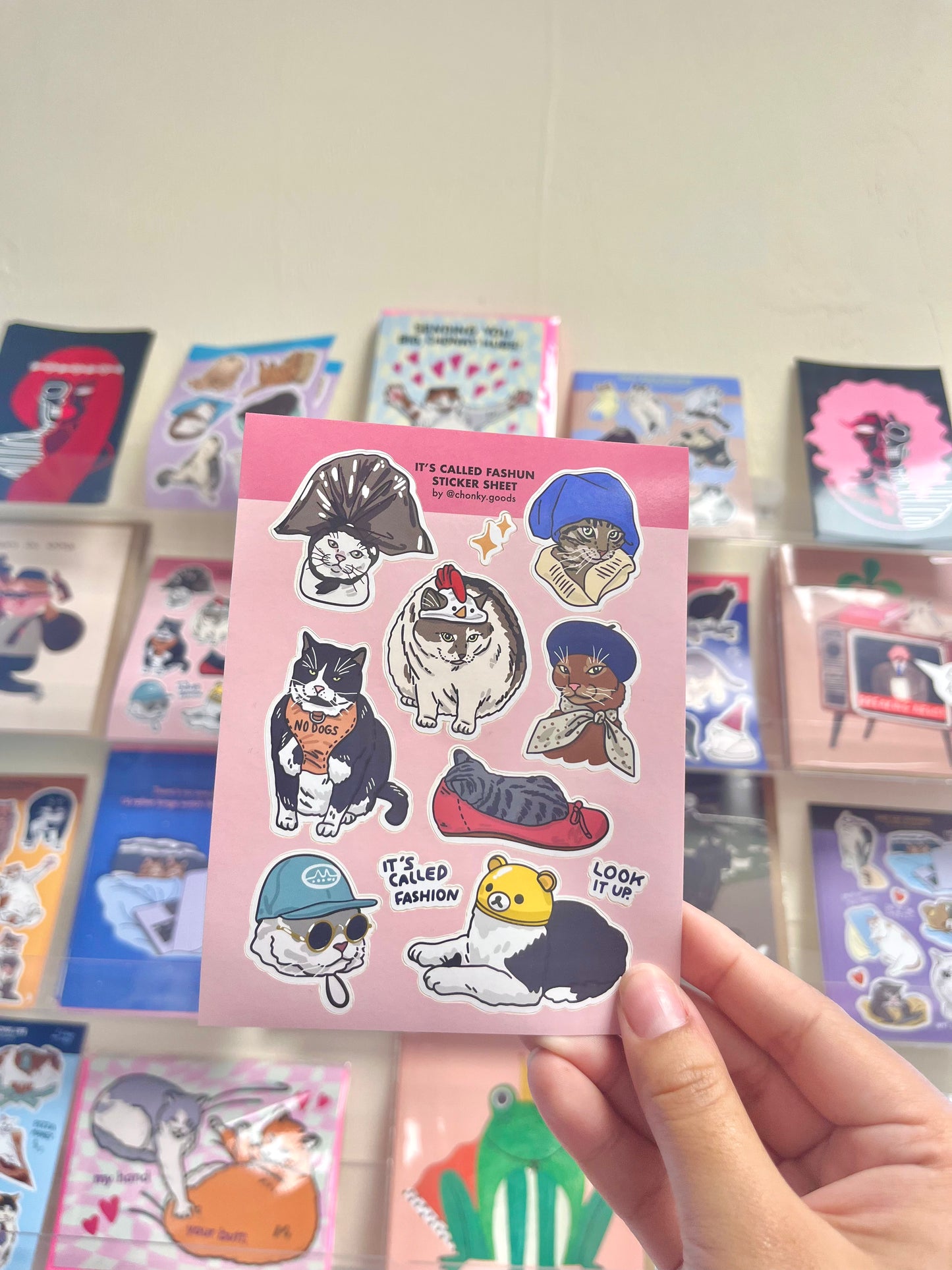 Its Called Fashun Sticker Sheet