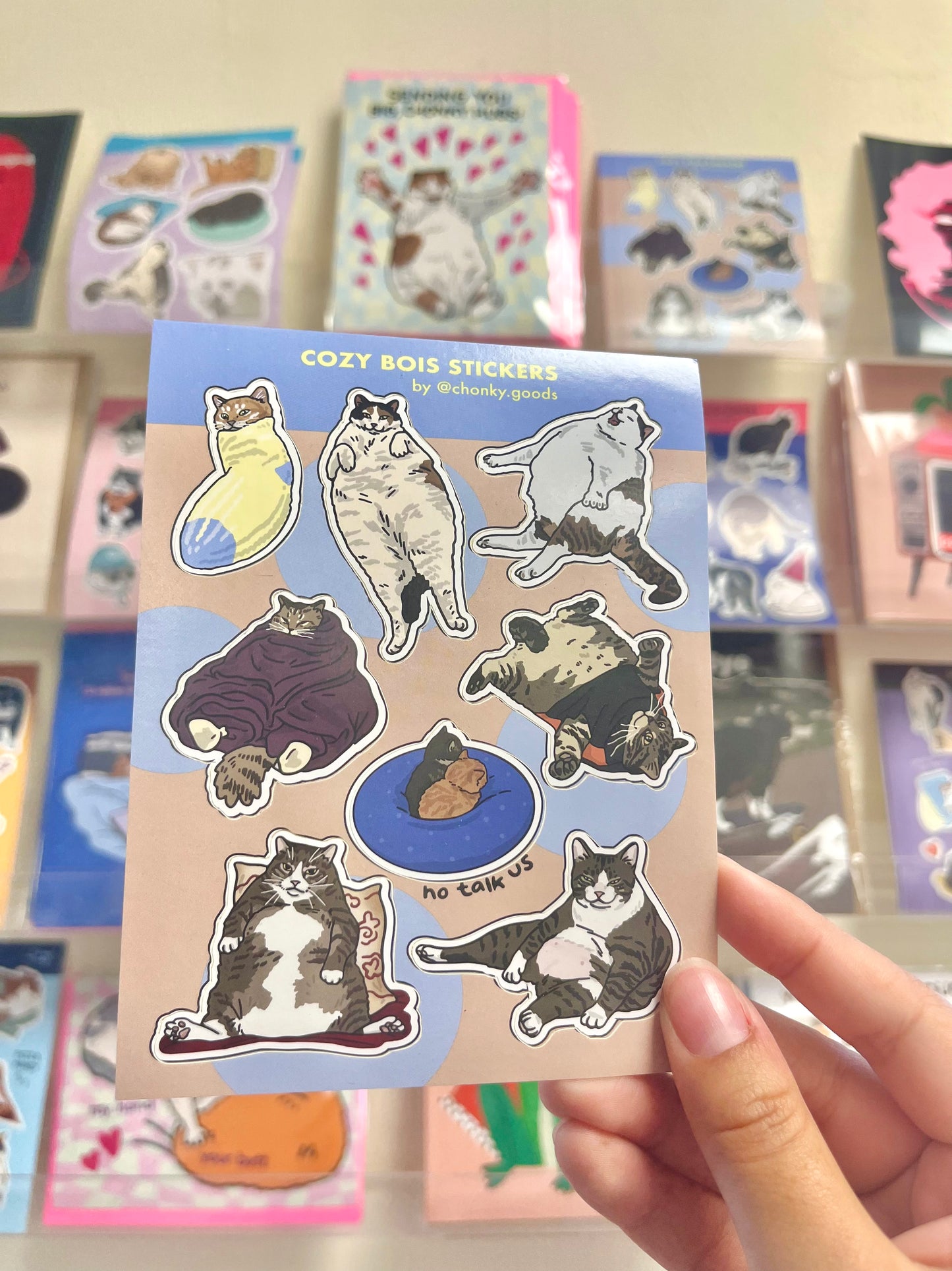 Cozy Bois Sticker Sheet