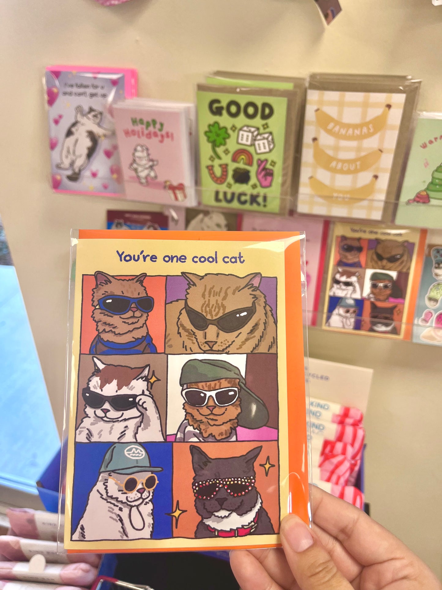 You're One Cool Cat Card