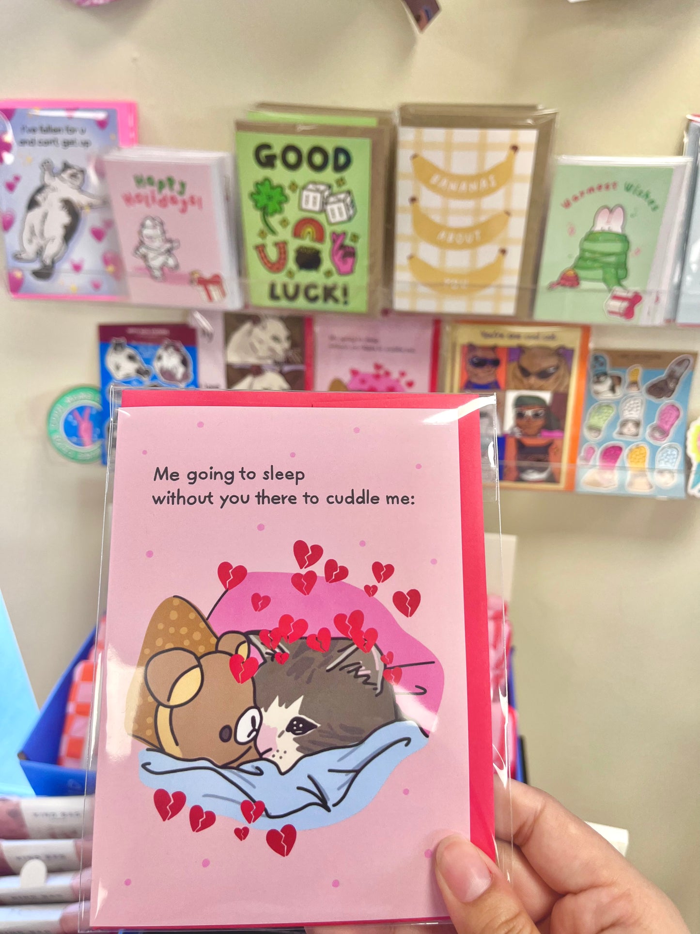 Me Going To Sleep Without You Card
