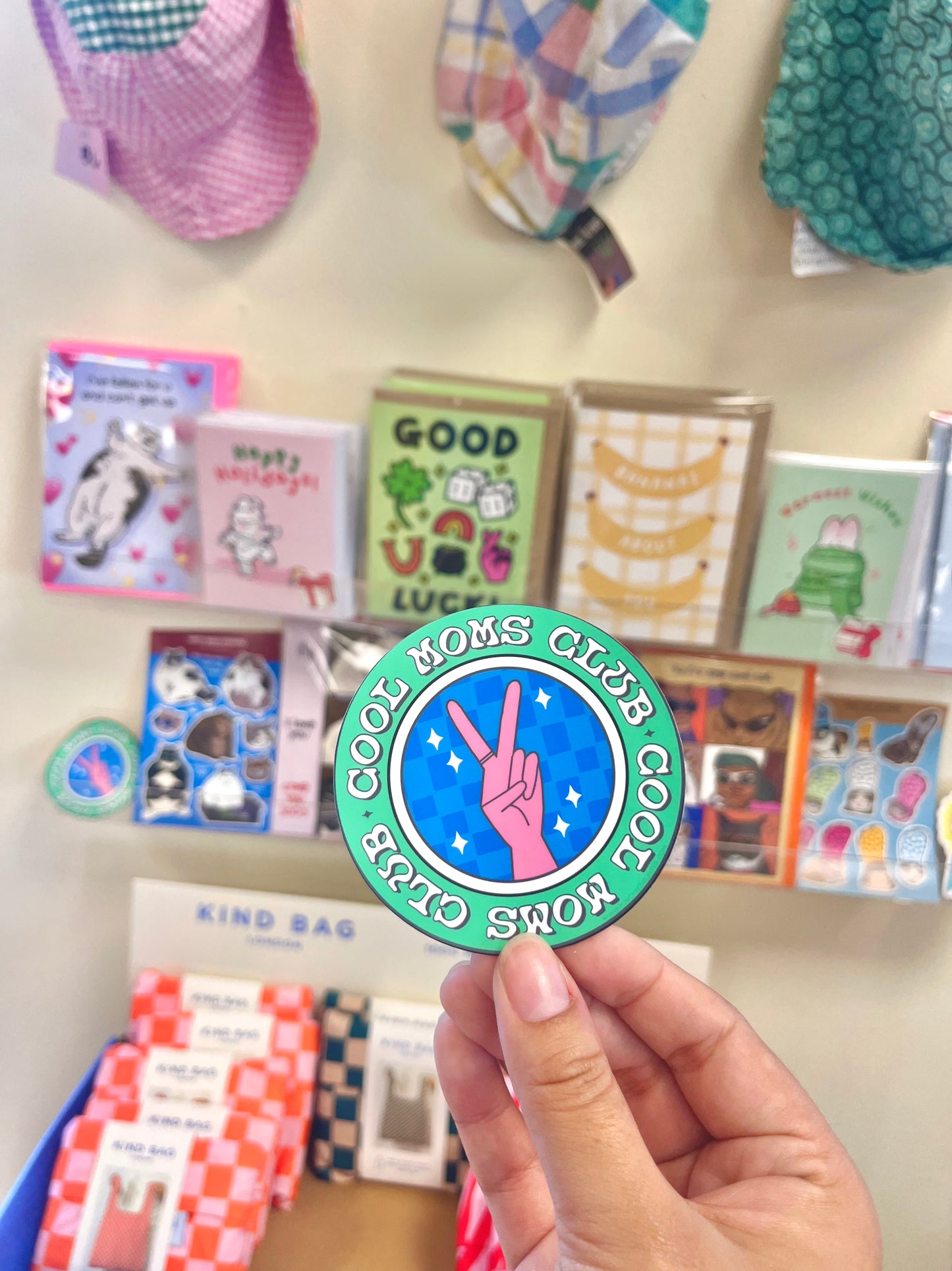 Cool Mom's Club Sticker