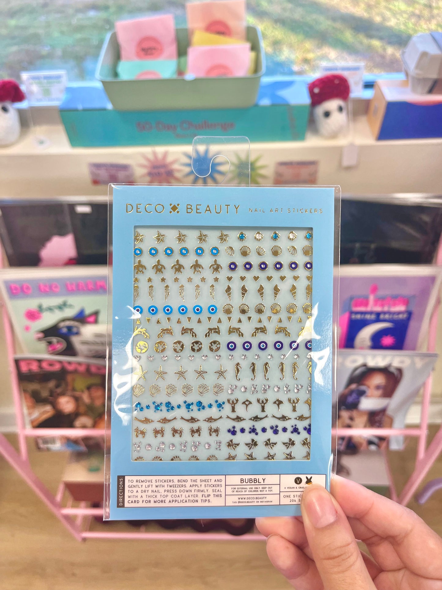 Bubbly Nail Stickers