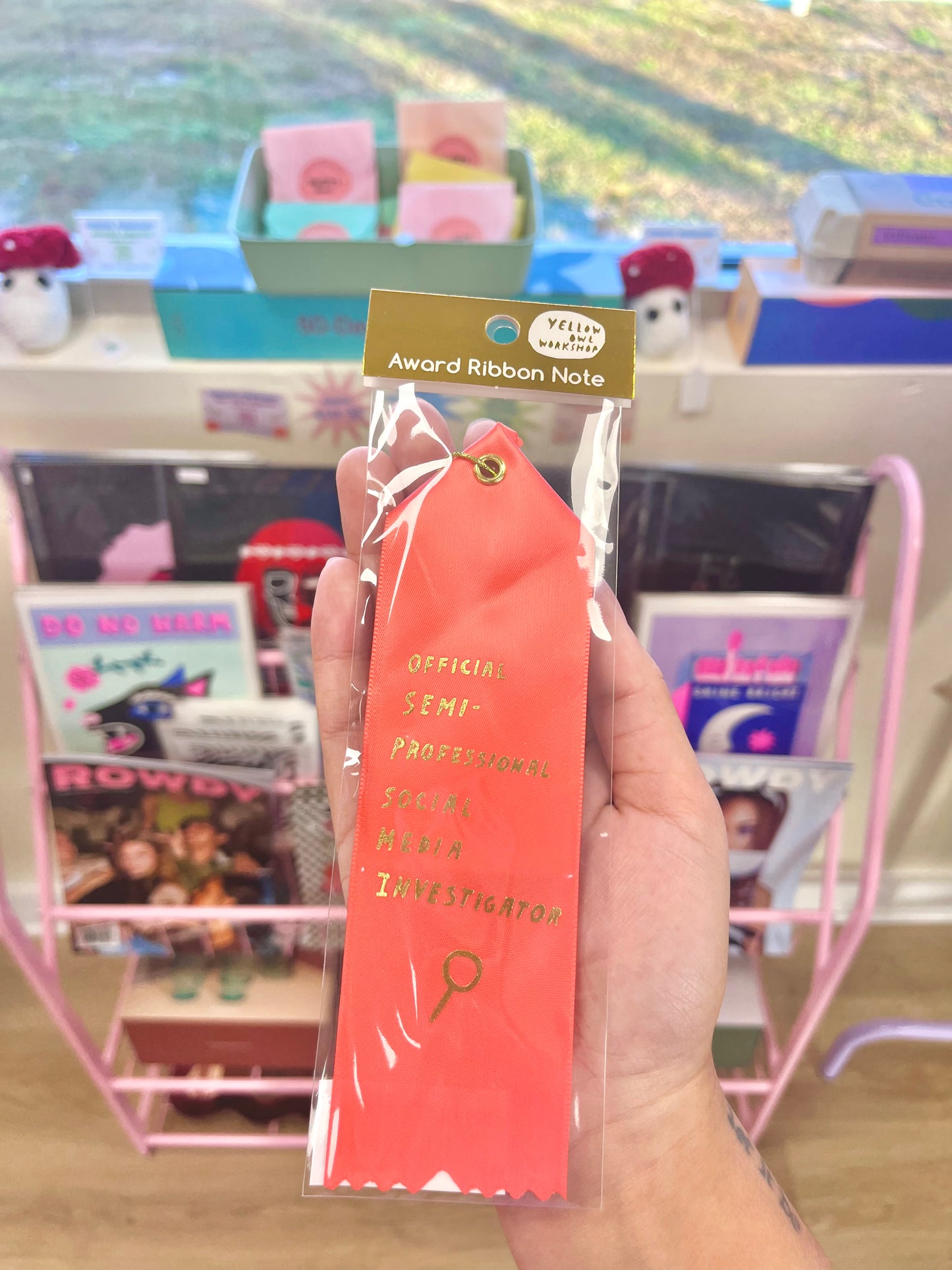 Social Media Investigator Ribbon