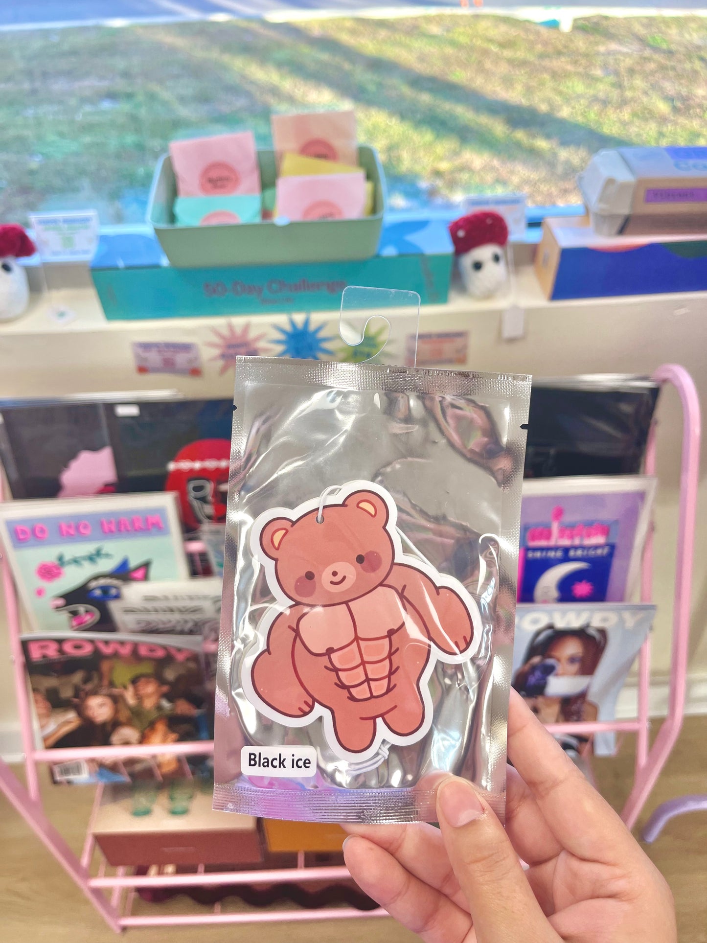 Buff Bear Black Ice Air Freshener