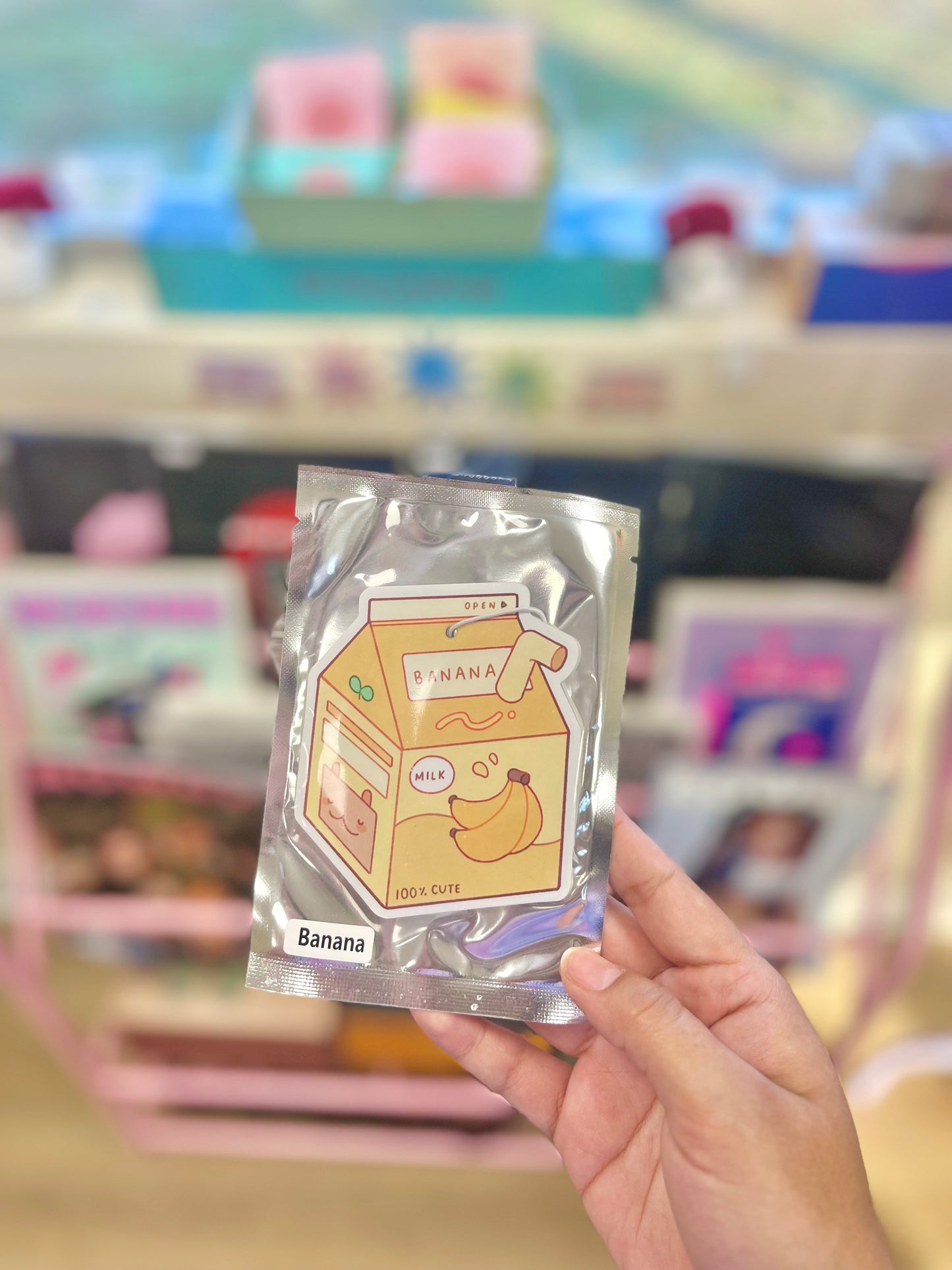 Banana Milk Banana Air Freshener
