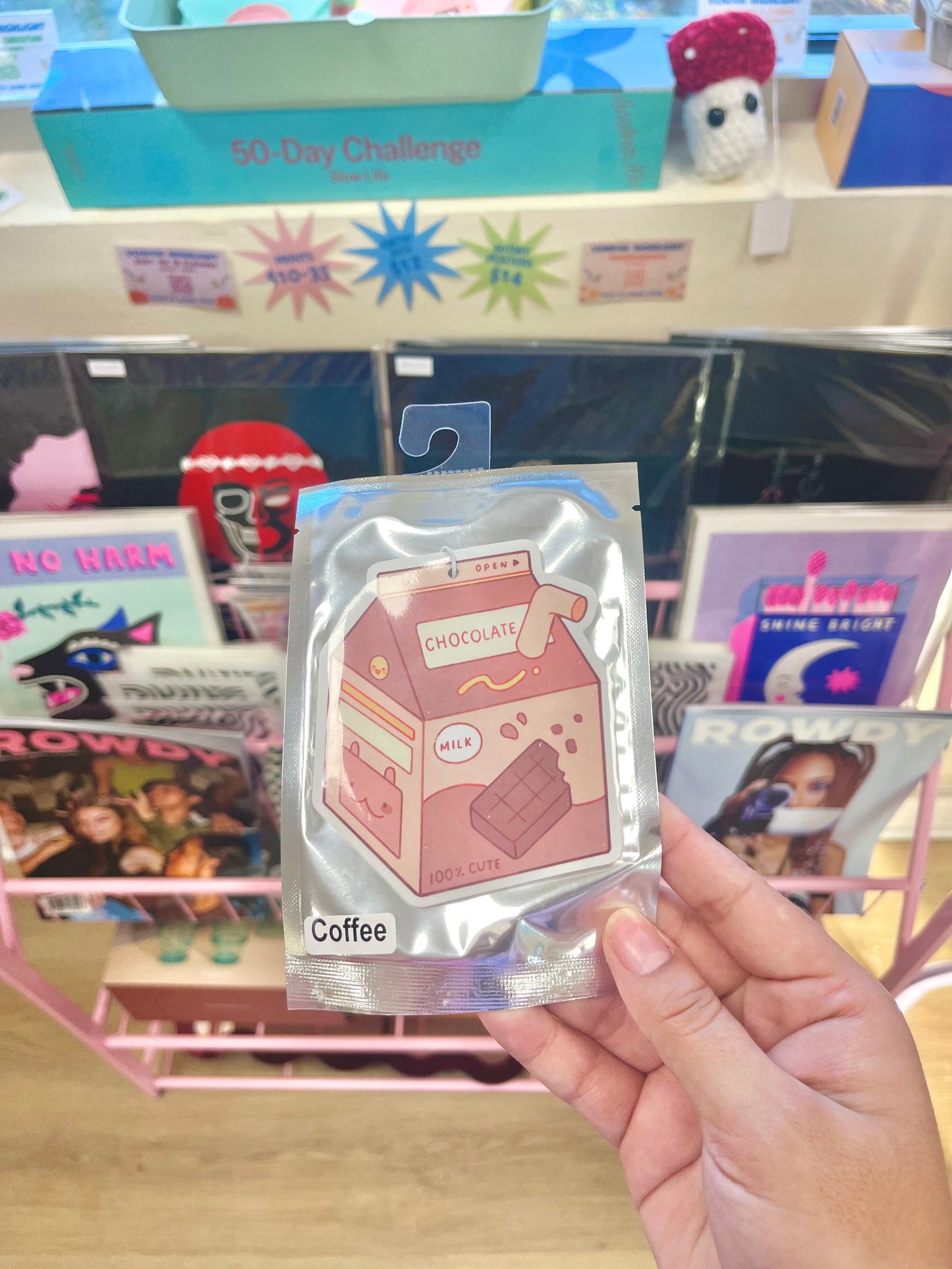 Chocolate Milk Coffee Air Freshener