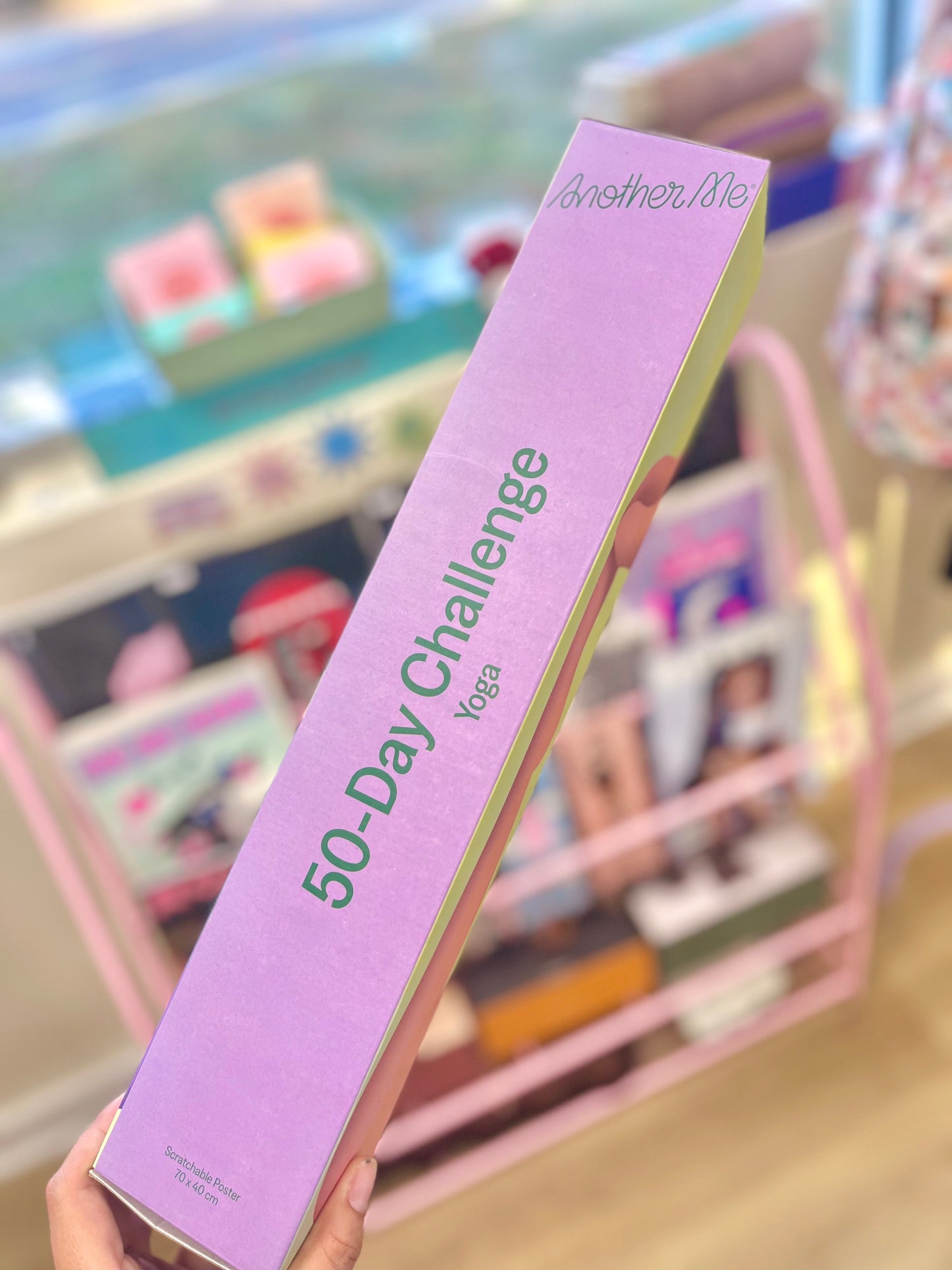 50-Day Challenge Scratchable Poster