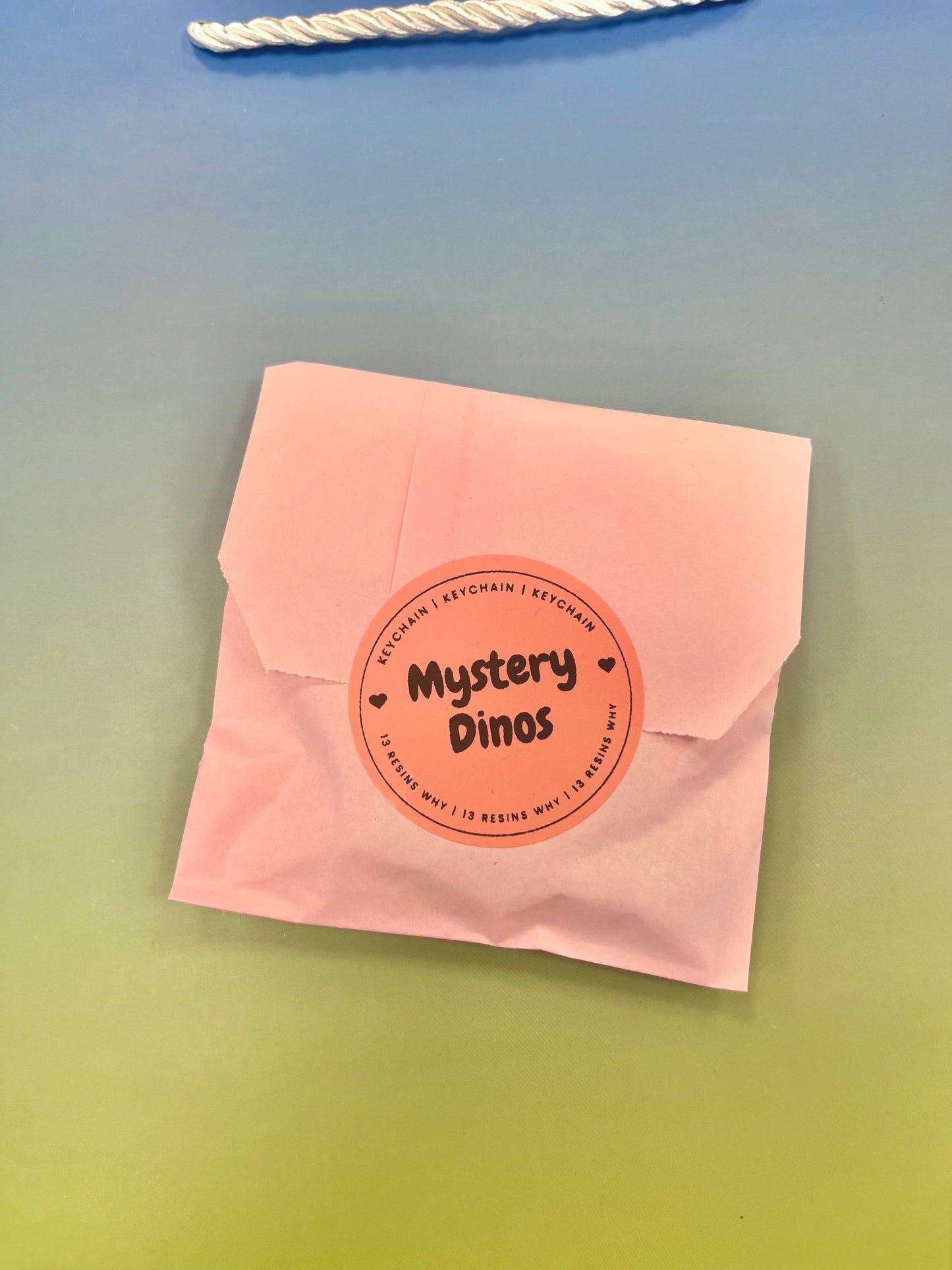 Mystery Dino Keychain