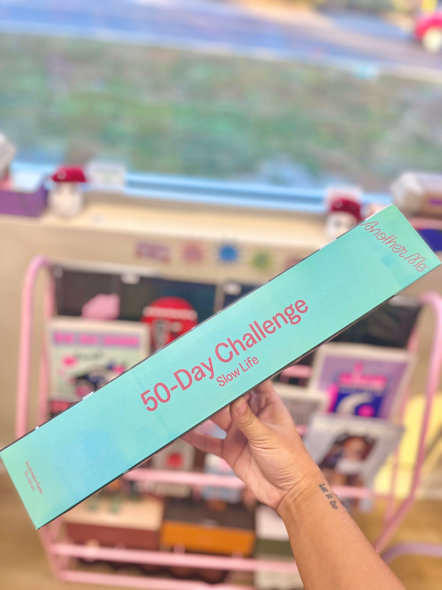 50-Day Challenge Scratchable Poster