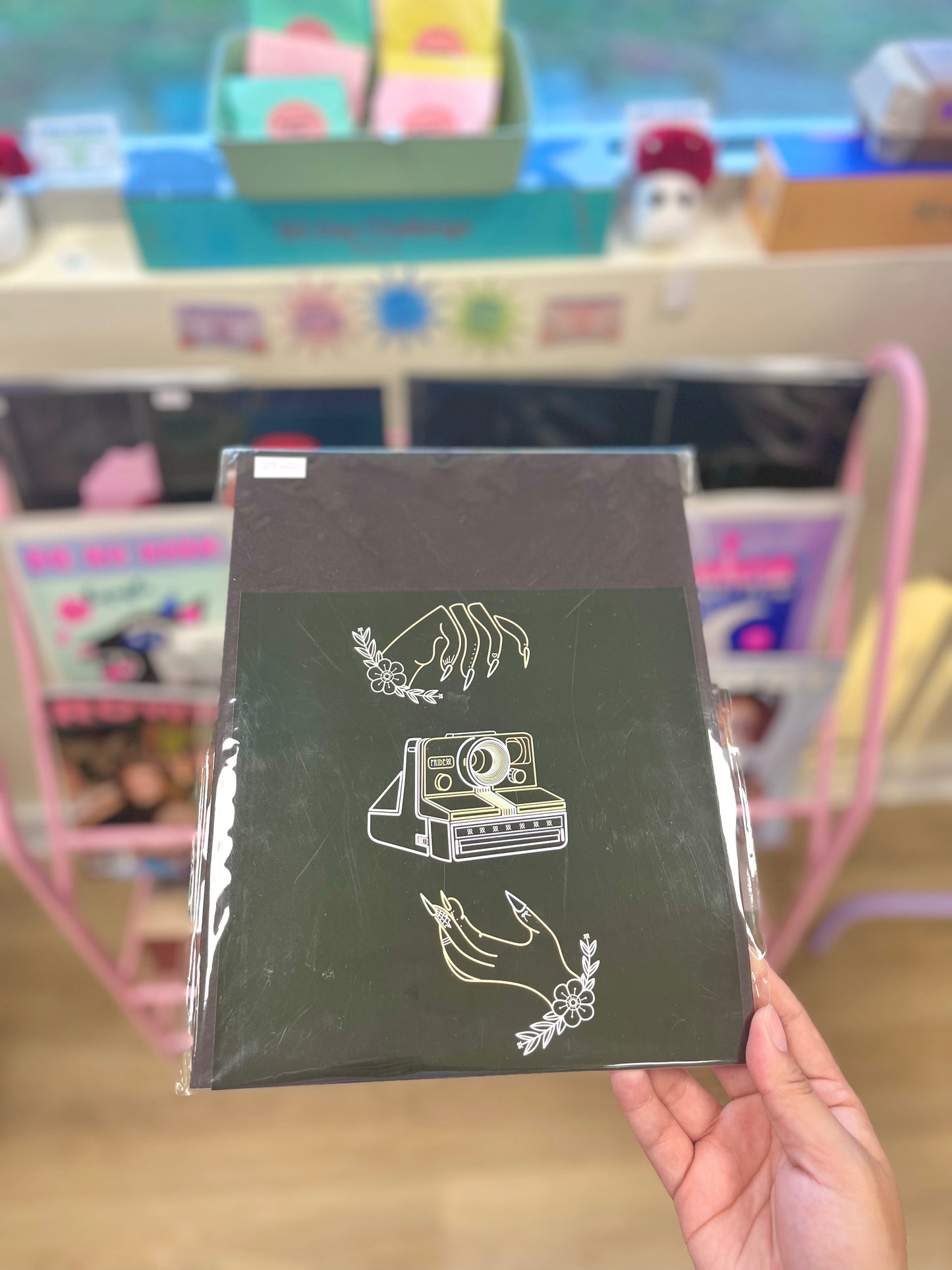 Pastel Camera Print Large