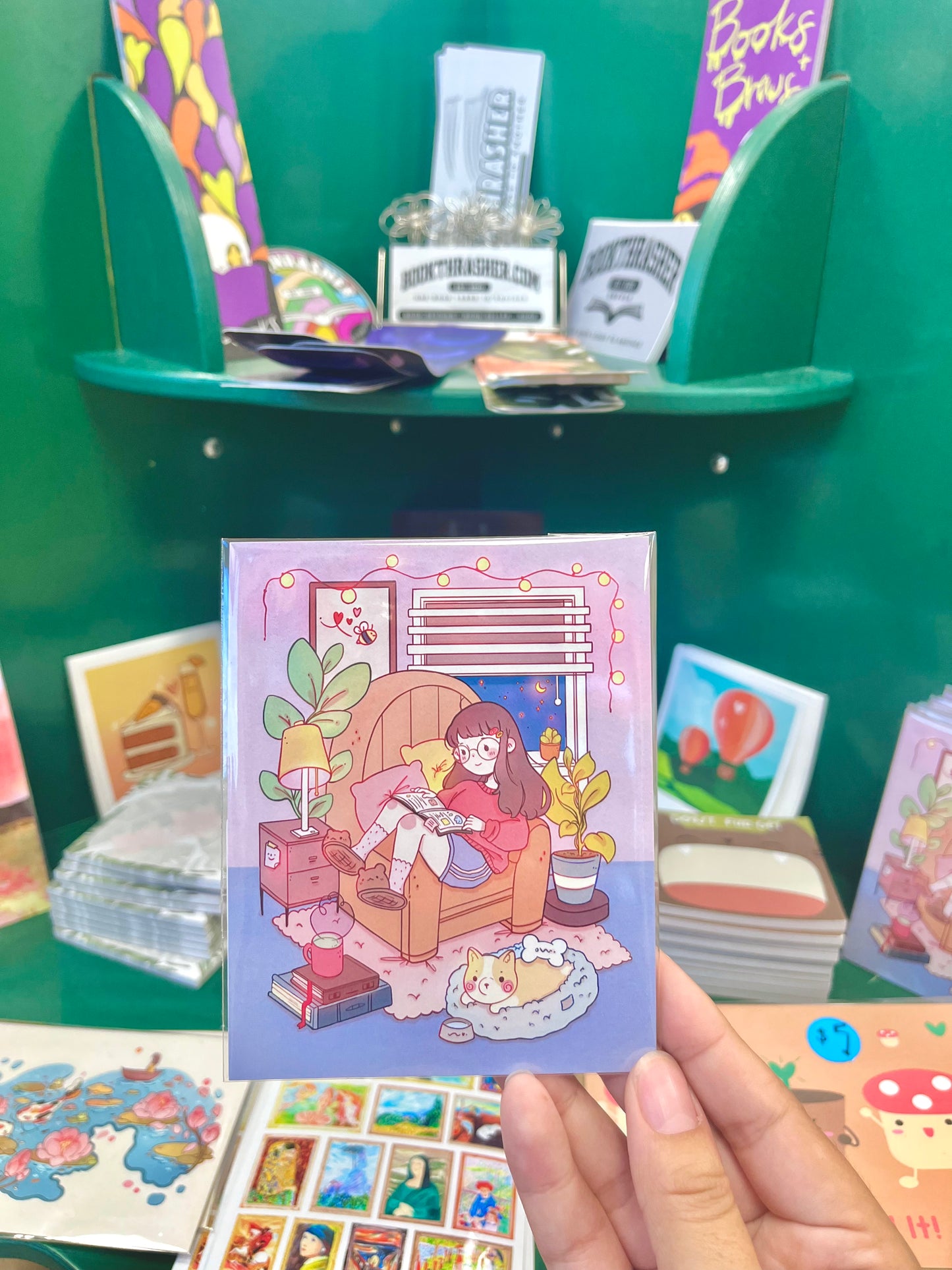 Cozy Reading Print