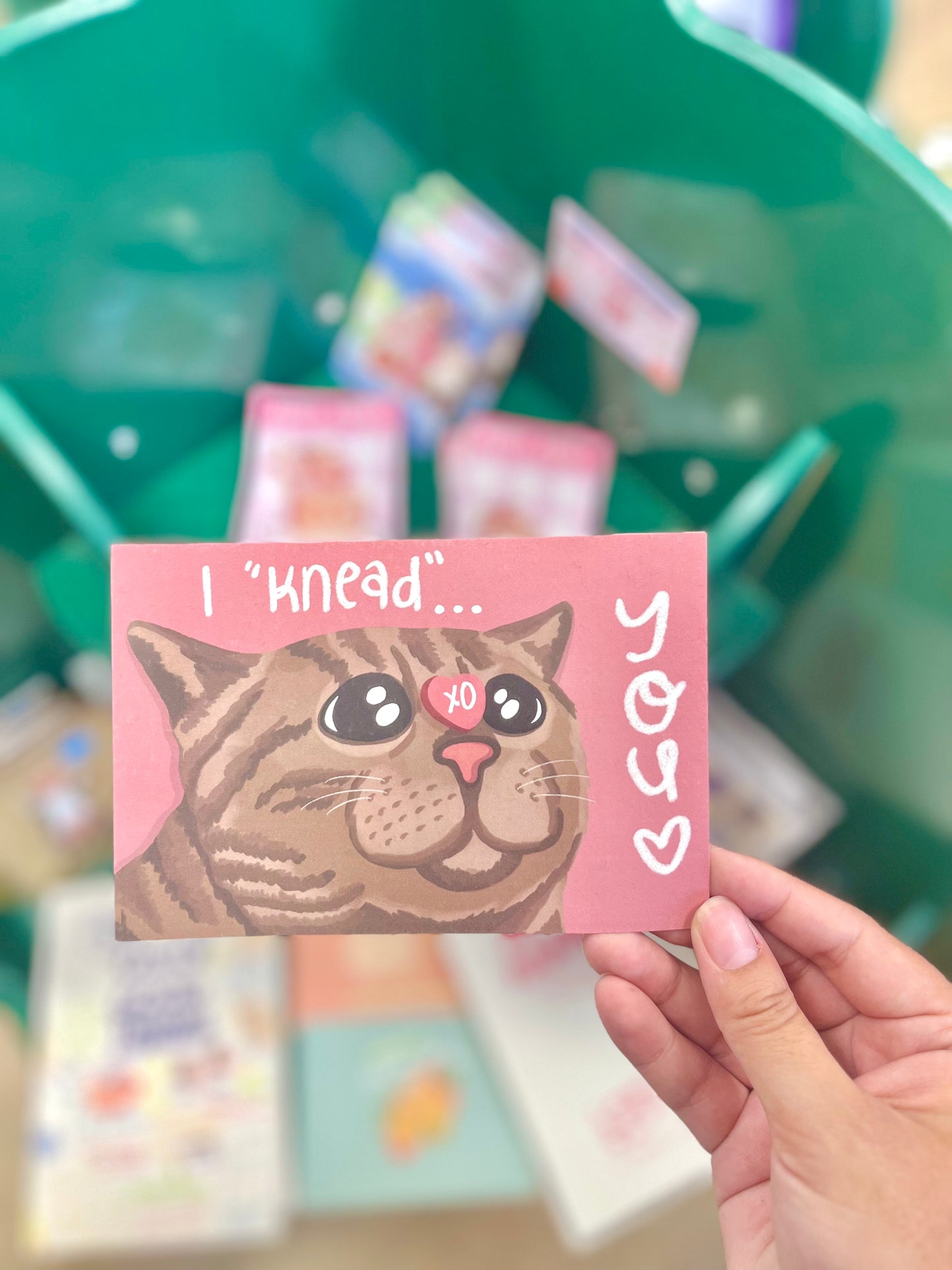 I Knead You Postcard