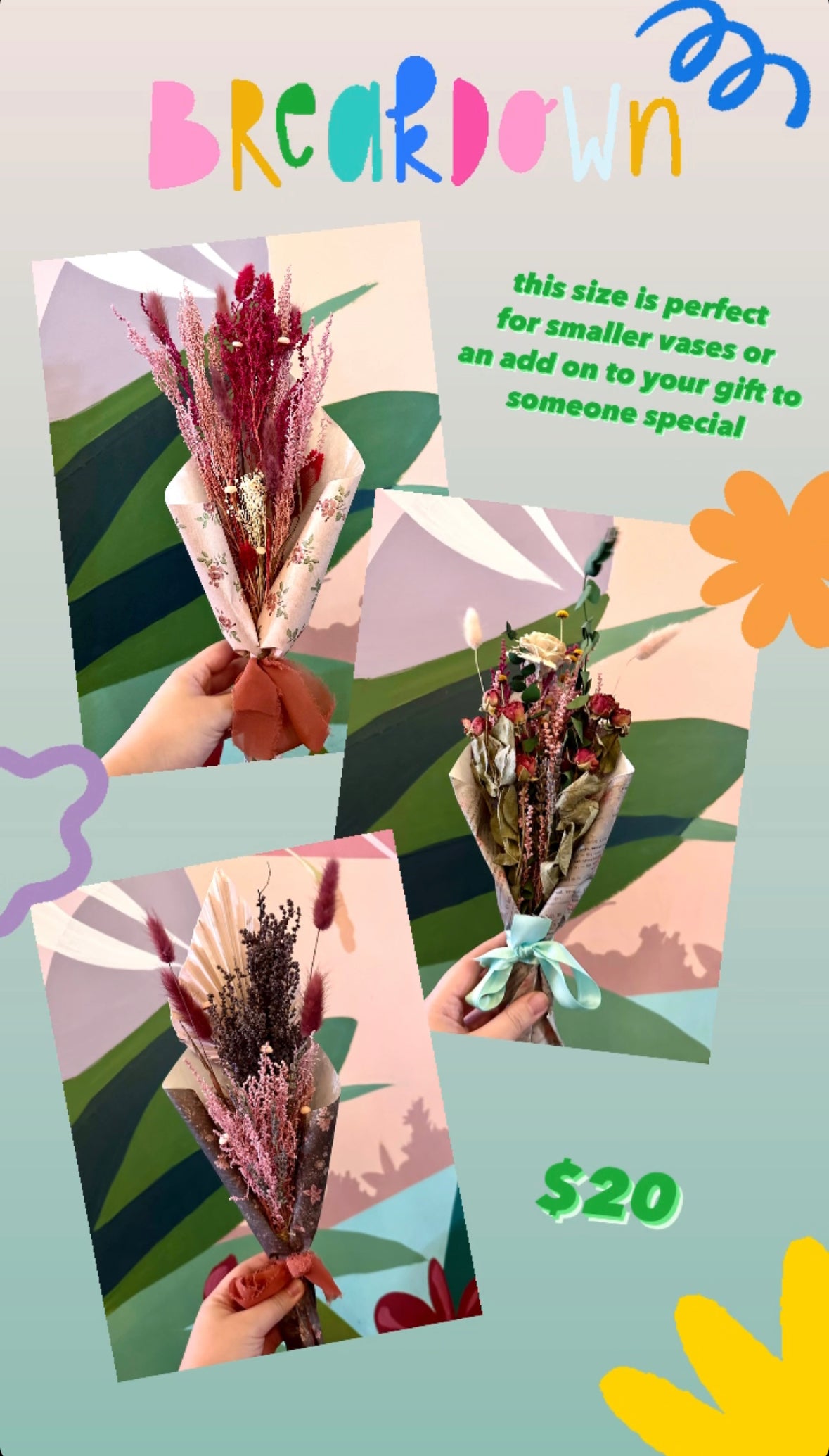 DRIED FLOWER BOUQUET WORKSHOP PT. 7