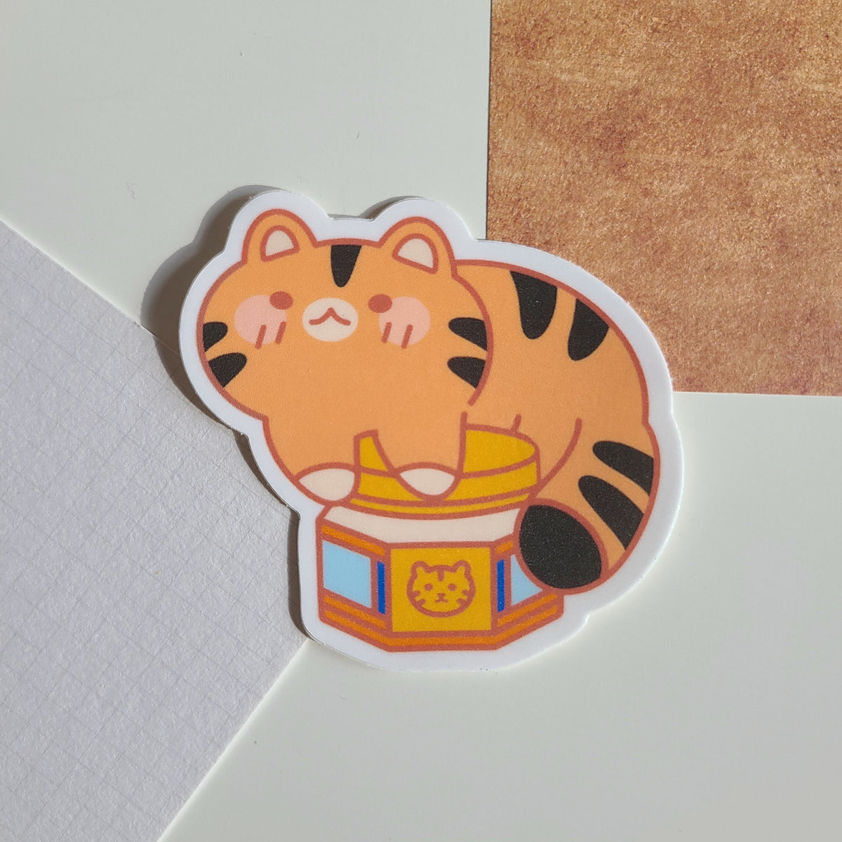 Item 17 - Tiger Balm Sticker