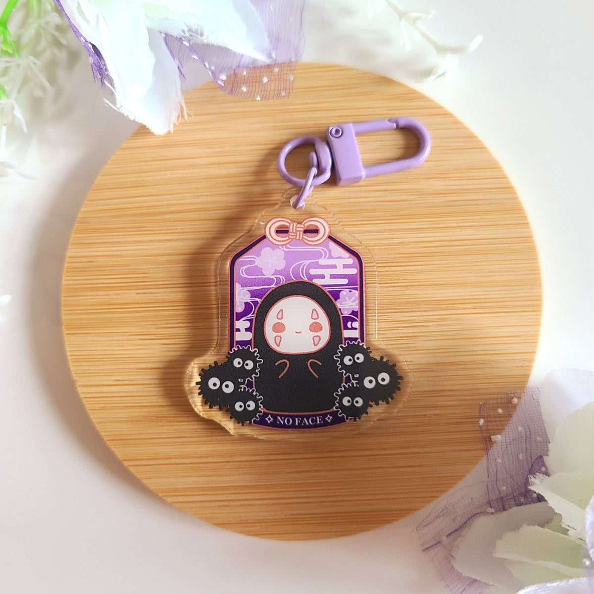 Item 63 - Studio ghibli keychains (No face)