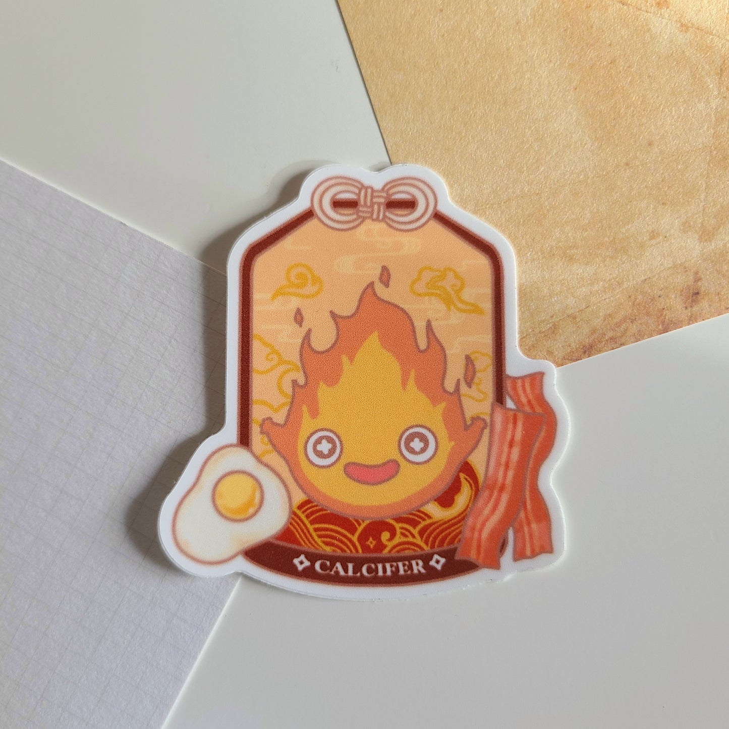 Item 8 - Studio Ghibli Stickers (Calcifer)