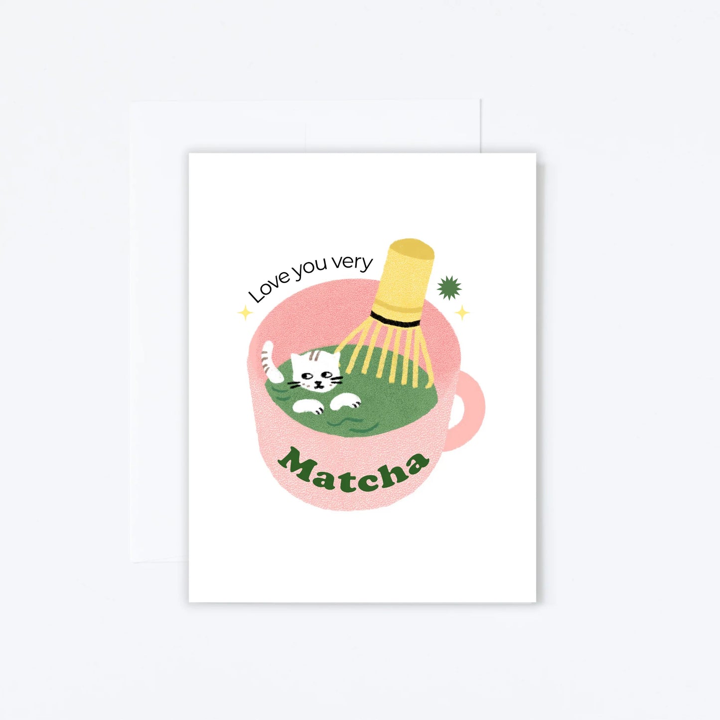 Love You Matcha Greeting Card