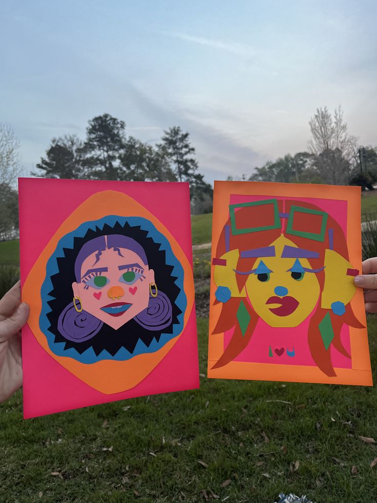 7/20 PAPER ART PORTRAITS